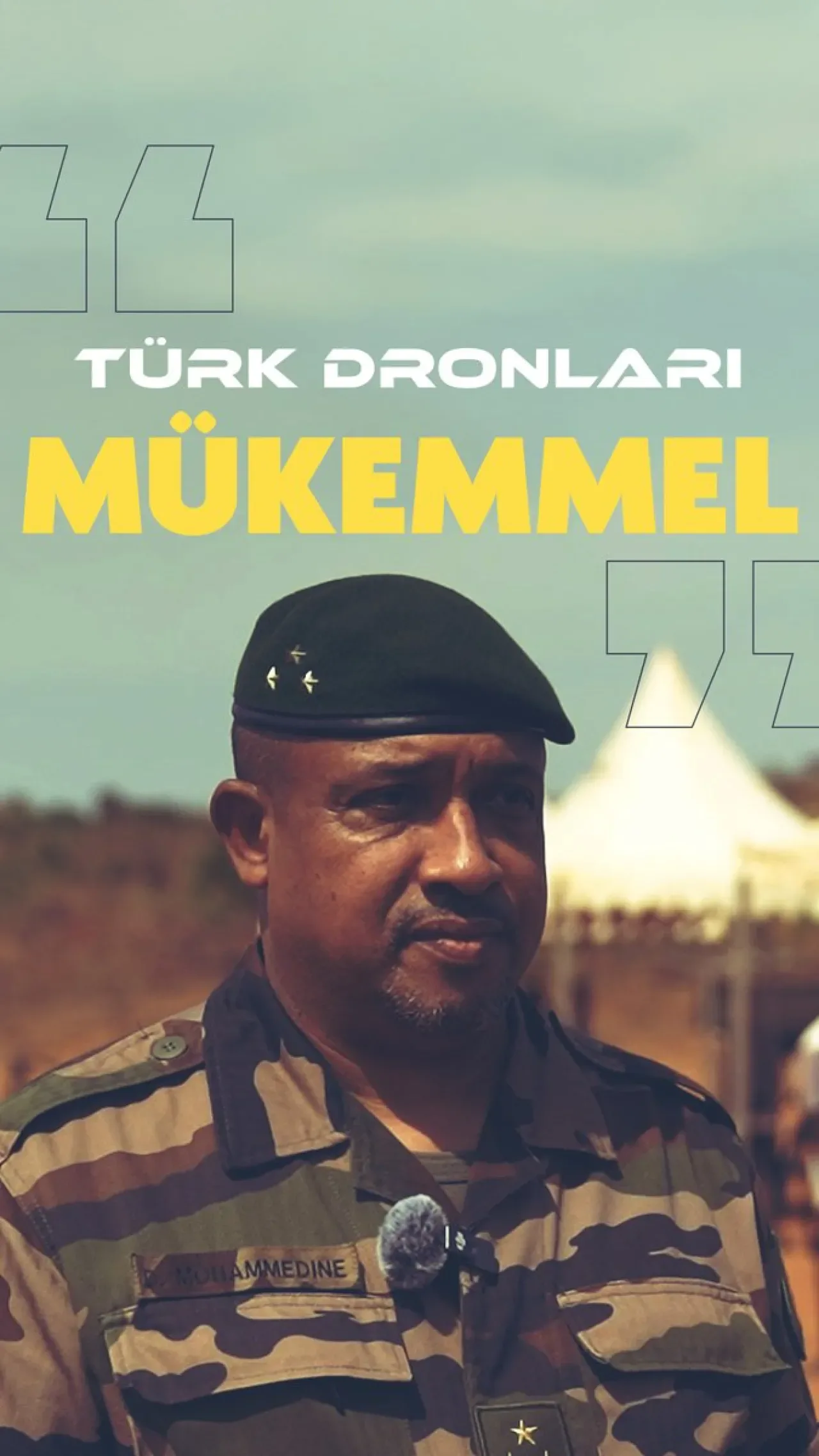 Türk Savunma Sanayii Ürünleri ve Drone'larından Memnuniyet Türk Savunma Sanayii Ürünleri ve Drone'larından Memnuniyet