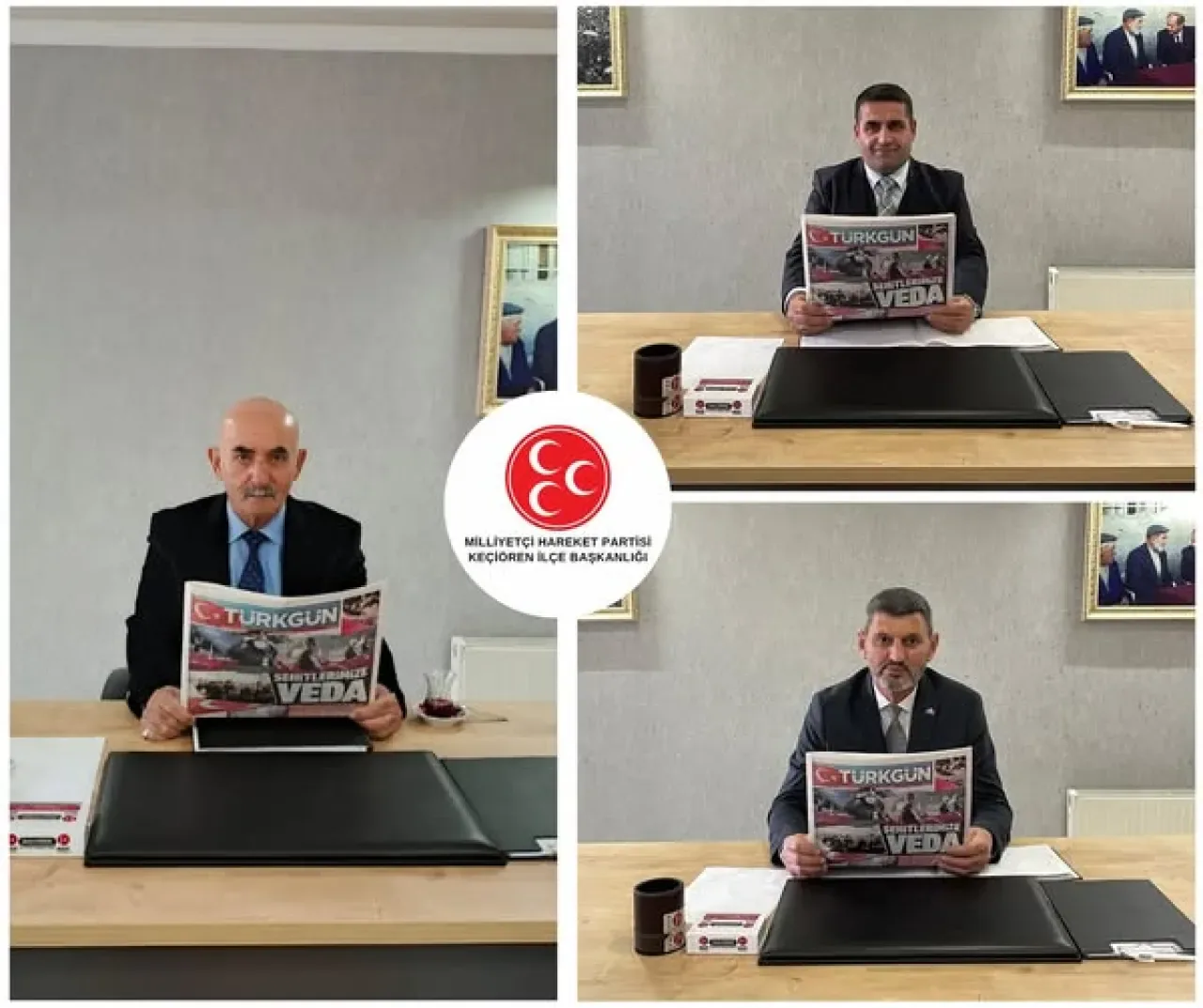 MHP Keçiören İlçe Başkanlığı'nda Nöbetçi İsimler MHP Keçiören İlçe Başkanlığı'nda Nöbetçi İsimler