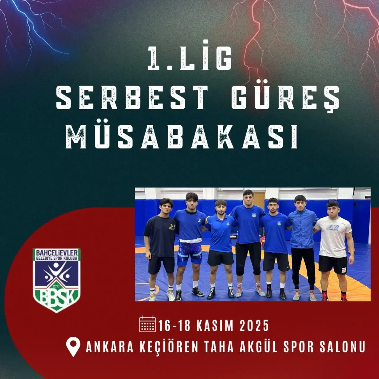 Bahçelievler Belediye Spor Kulübü, Ankara'da Düzenlenecek Lig Serbest Güreş Müsabakasına Hazırlanıyor Bahçelievler Belediye Spor Kulübü, Ankara'da Düzenlenecek Lig Serbest Güreş Müsabakasına Hazırlanıyor