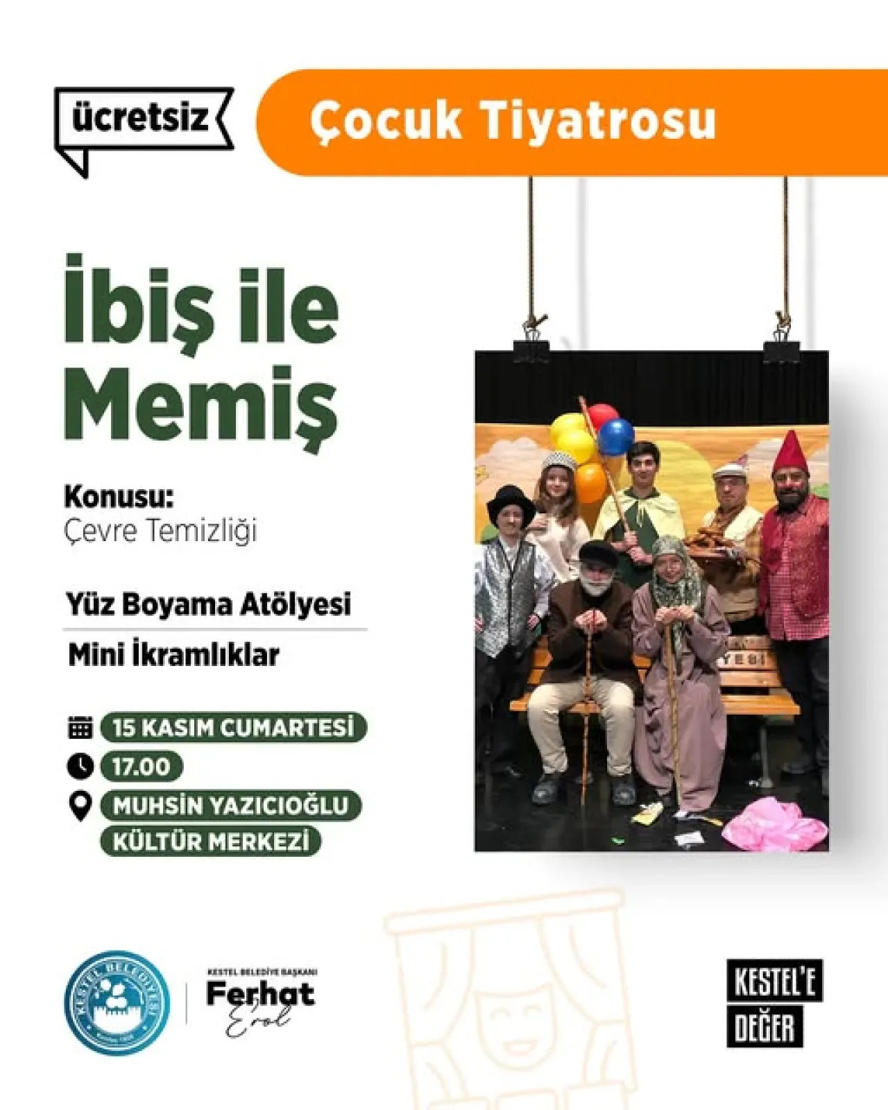 Kestel'de Çocuklar için Eğlence Dolu Bir Gün Kestel'de Çocuklar için Eğlence Dolu Bir Gün