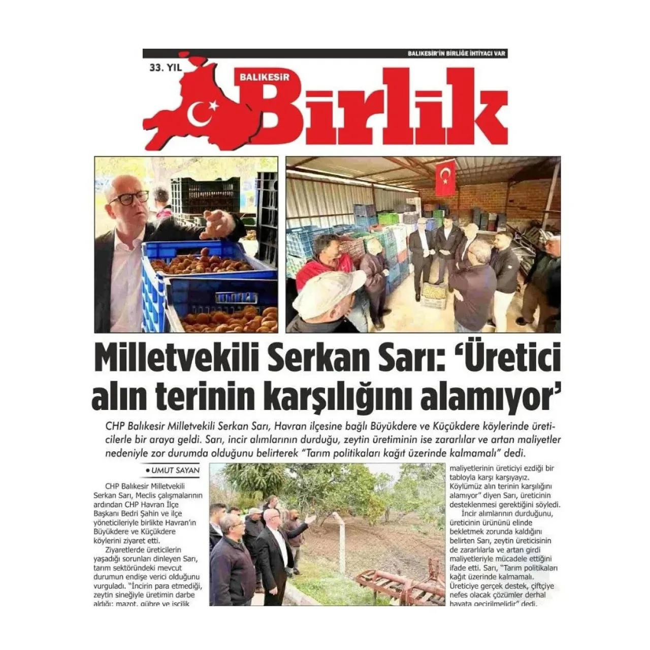 CHP'li Sarı'dan Müjde Gibi Açıklama: Burhaniye'ye Yeni Üniversite CHP'li Sarı'dan Müjde Gibi Açıklama: Burhaniye'ye Yeni Üniversite