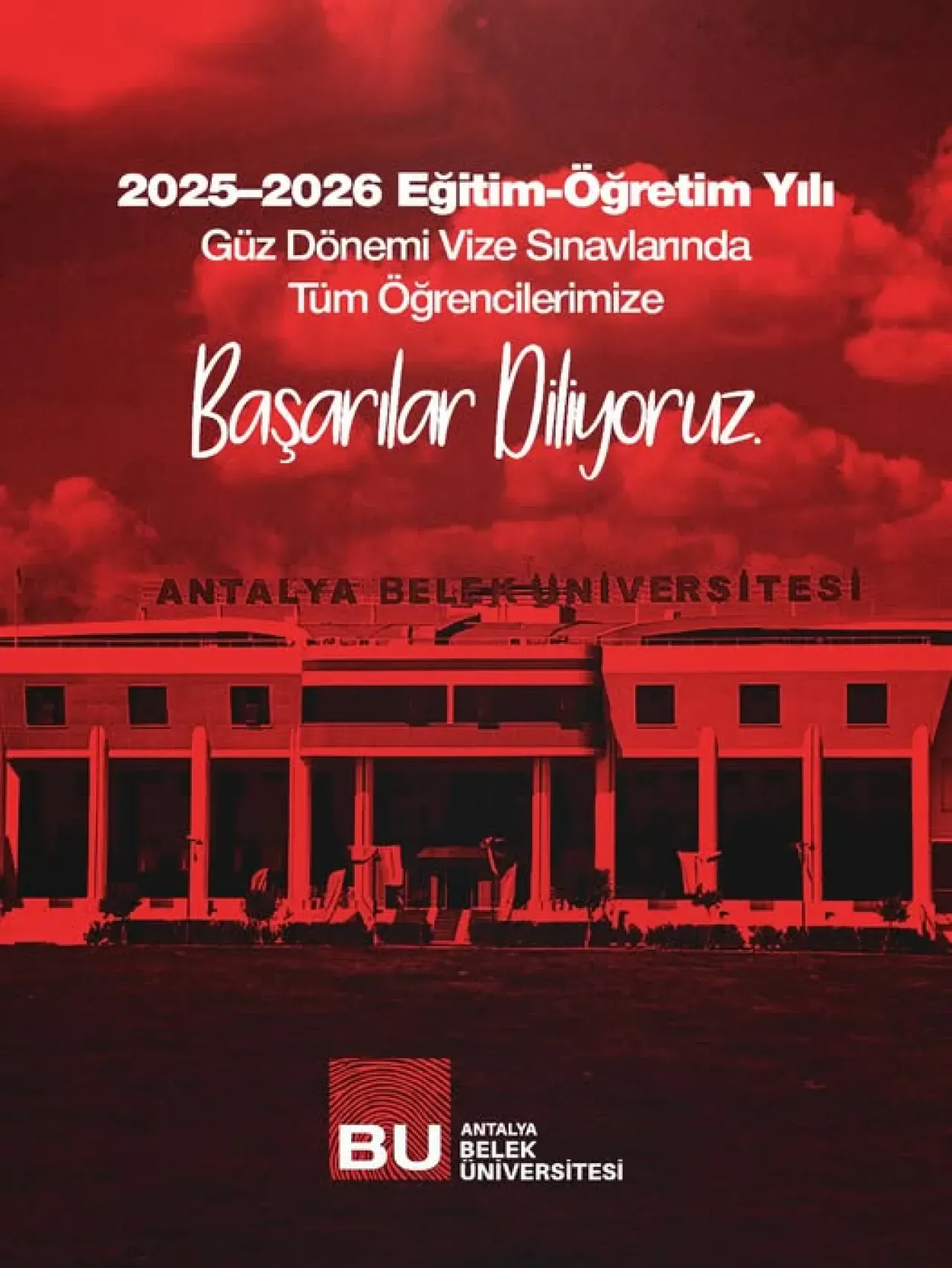 Antalya Belek Üniversitesi'nde Güz Dönemi Sınavları Başlıyor Antalya Belek Üniversitesi'nde Güz Dönemi Sınavları Başlıyor