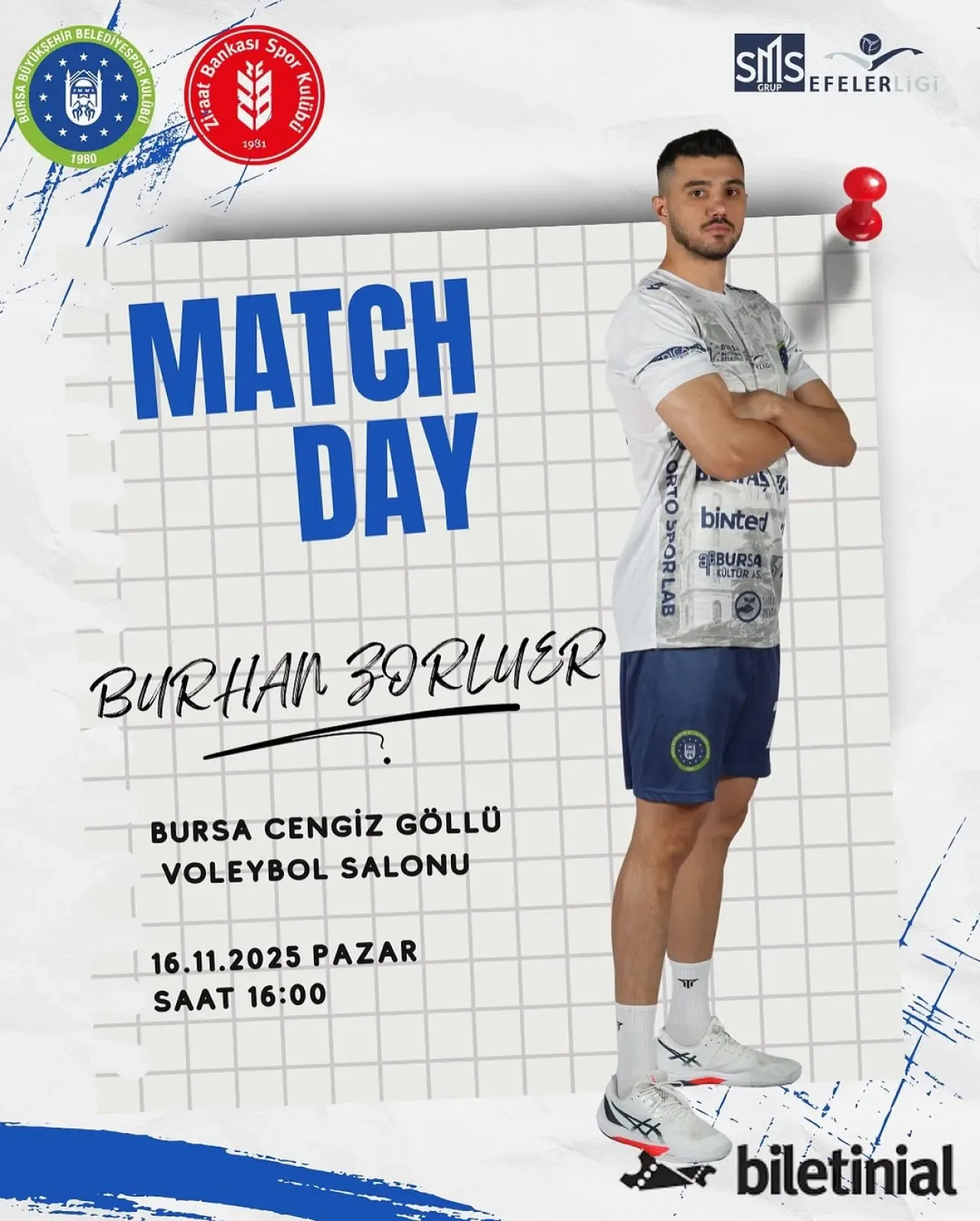 Bursa Büyükşehir Belediyespor, Ziraat Bankası Spor Kulübü ile Karşılaşıyor Bursa Büyükşehir Belediyespor, Ziraat Bankası Spor Kulübü ile Karşılaşıyor