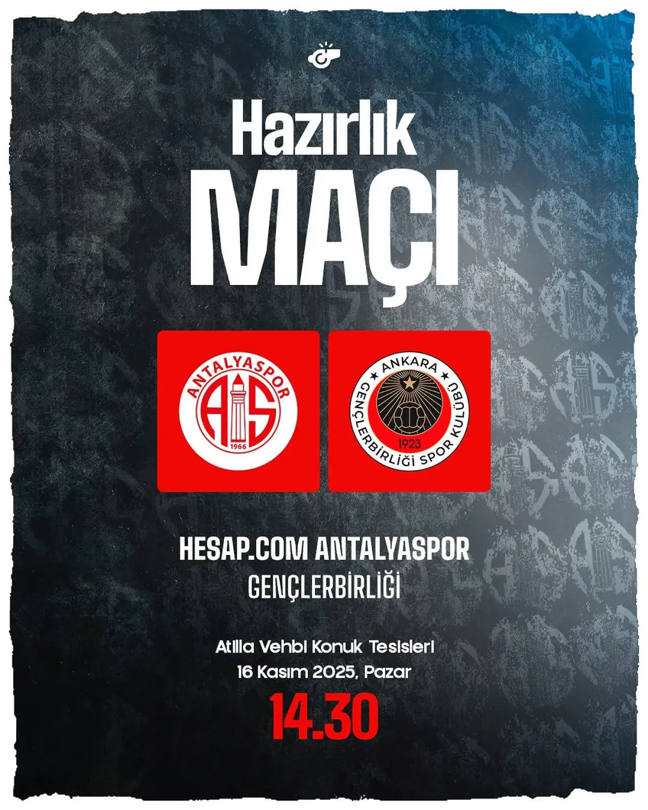 Antalyaspor, Milli Arada Gençlerbirliği ile Hazırlık Maçı Yapacak Antalyaspor, Milli Arada Gençlerbirliği ile Hazırlık Maçı Yapacak