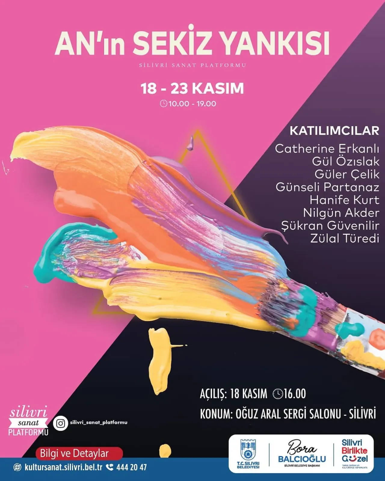 Silivri'de "An'ın Sekiz Yankısı" Sanat Sergisi Ziyarete Açılıyor Silivri'de "An'ın Sekiz Yankısı" Sanat Sergisi Ziyarete Açılıyor