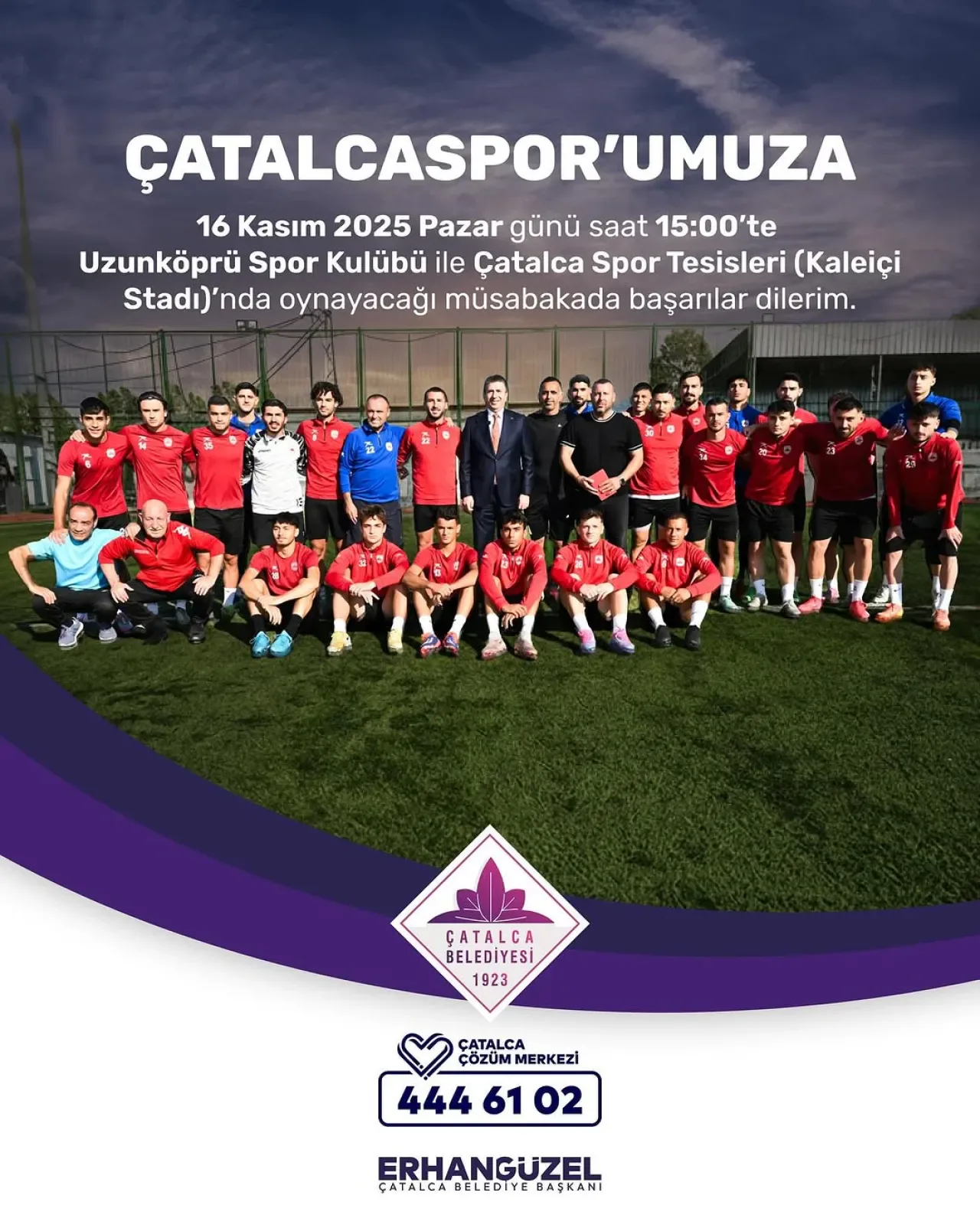 Çatalcaspor, Uzunköprüspor İle Sağlam Bir Mücadeleye Hazırlanıyor Çatalcaspor, Uzunköprüspor İle Sağlam Bir Mücadeleye Hazırlanıyor