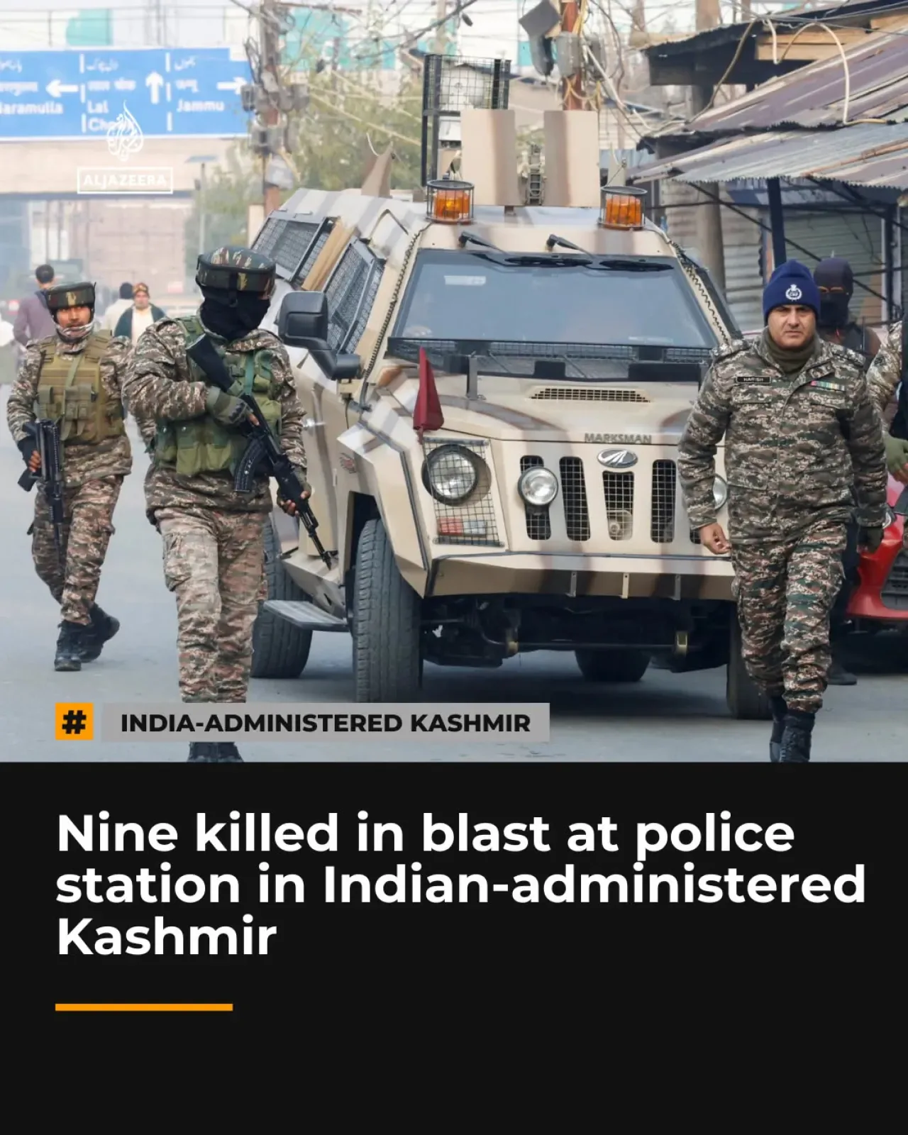 Srinagar'da Polis Karakolunda Patlama: 9 Ölü, 30 Yaralı Srinagar'da Polis Karakolunda Patlama: 9 Ölü, 30 Yaralı