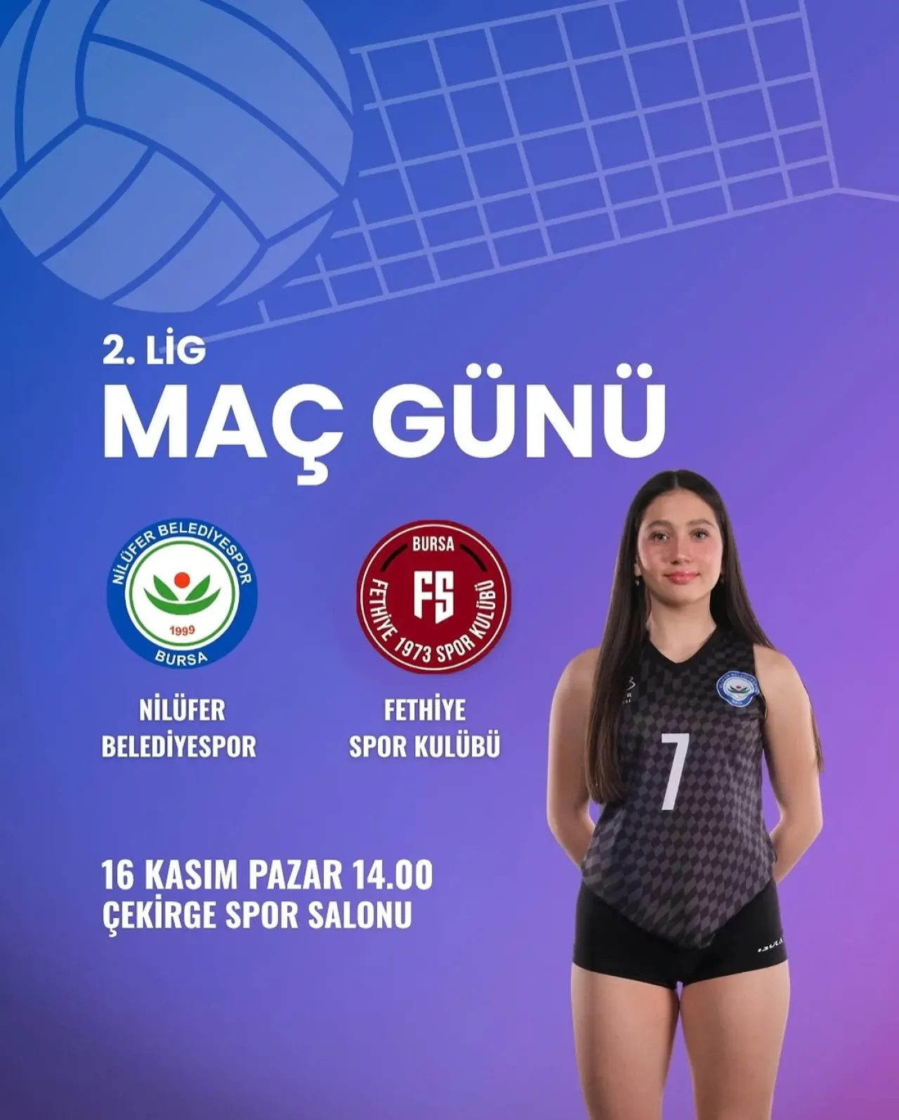 Nilüfer Belediyespor'un 2. Lig Mücadelesi Başlıyor Nilüfer Belediyespor'un 2. Lig Mücadelesi Başlıyor