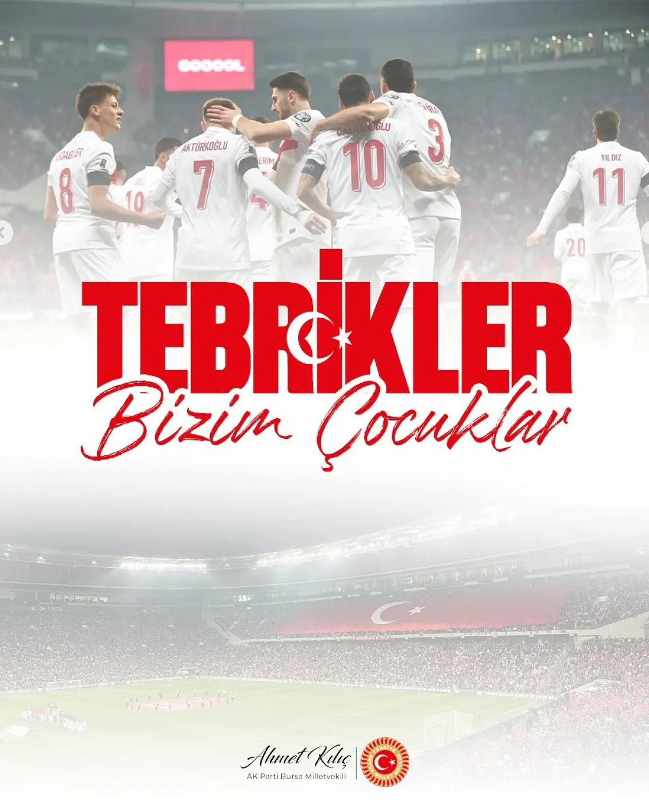 Bursa'da A Milli Takım Coşkusu Bursa'da A Milli Takım Coşkusu