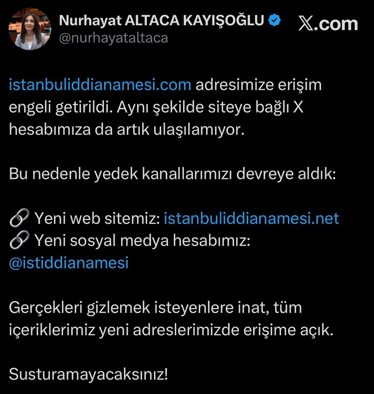 İstanbul İddianamesi Yayın Hayatına Yeni Adresinde Devam Edecek İstanbul İddianamesi Yayın Hayatına Yeni Adresinde Devam Edecek