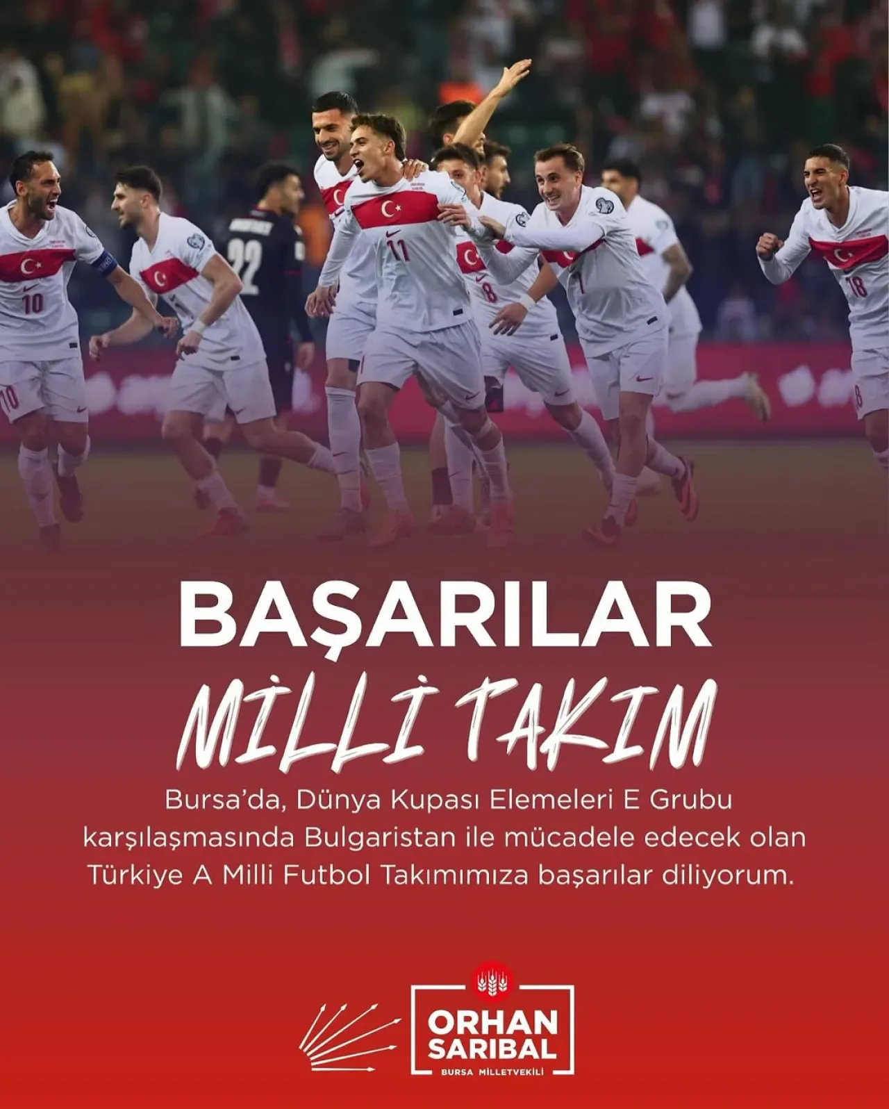 Türkiye-Bulgaristan Dünya Kupası Elemeleri Maçı Bursa'da Oynanacak Türkiye-Bulgaristan Dünya Kupası Elemeleri Maçı Bursa'da Oynanacak