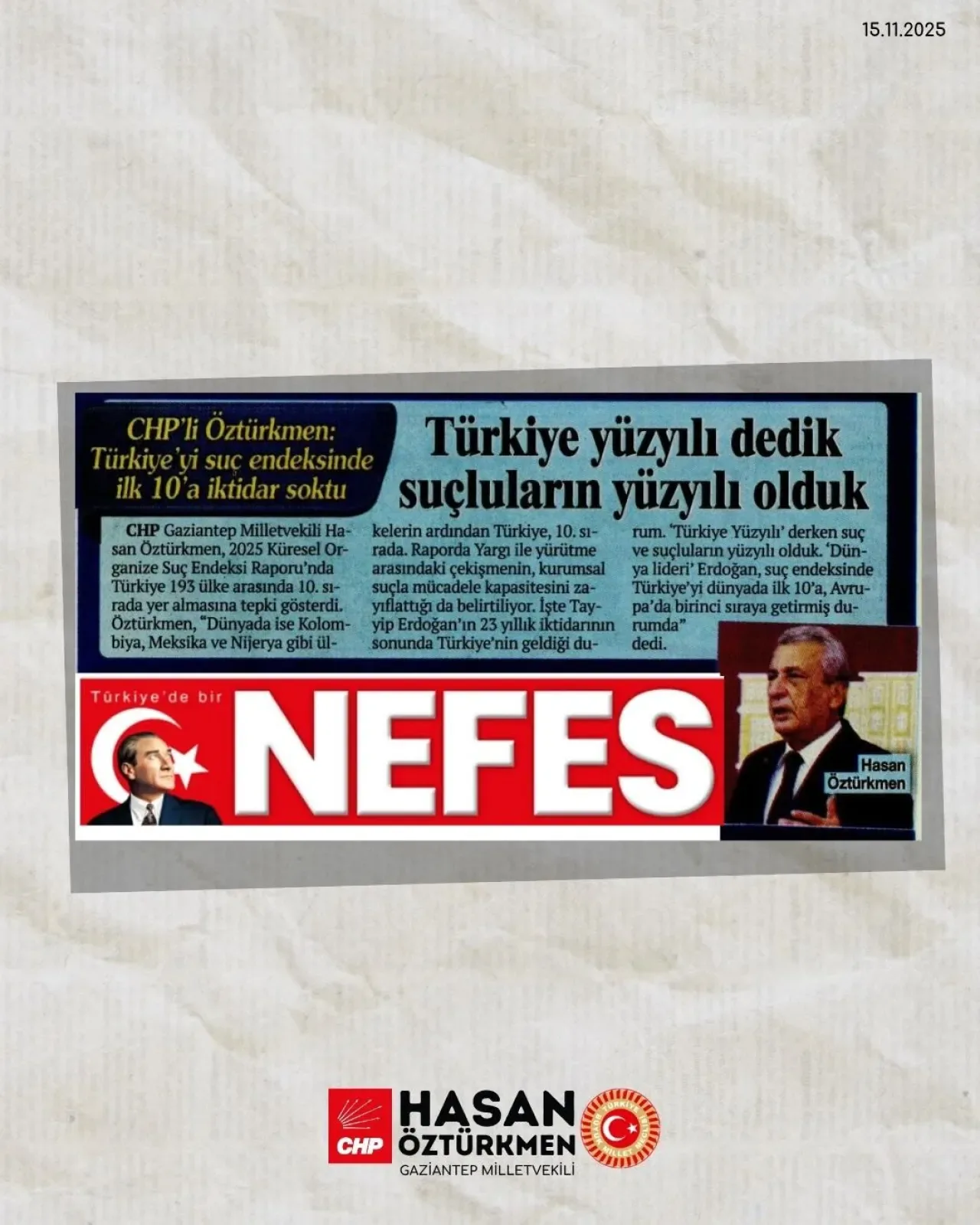 Küresel Organize Suç Endeksi'nde Türkiye Avrupa'da Birinci Suncu Oldu Küresel Organize Suç Endeksi'nde Türkiye Avrupa'da Birinci Suncu Oldu