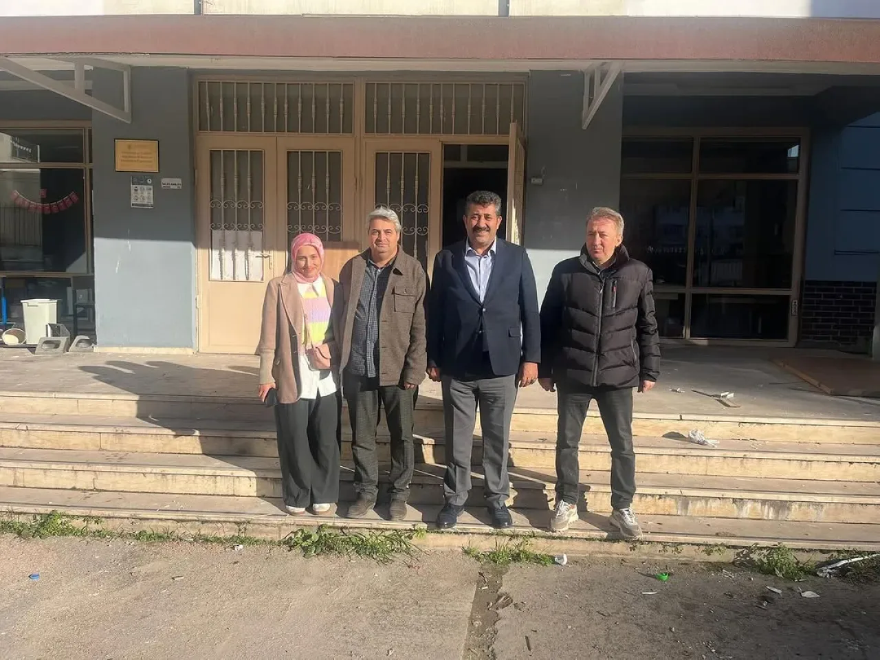 Kâğıthane'de Yeni İlkokul İnşaatında Son Durum Değerlendirmesi Kâğıthane'de Yeni İlkokul İnşaatında Son Durum Değerlendirmesi