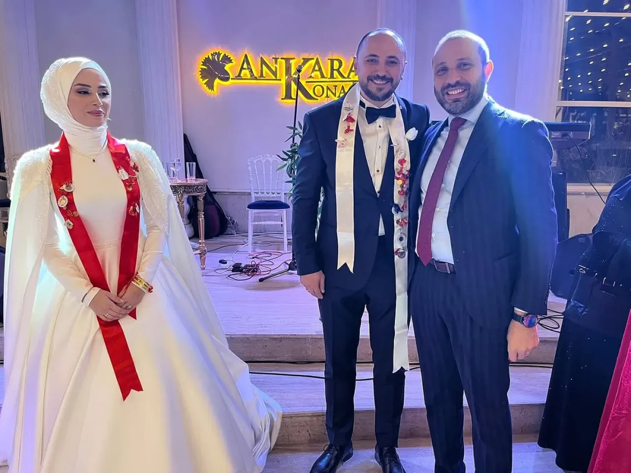 MHP Yenimahalle İlçe Başkanı Hüseyin Altınok, Genç Çiftin Düğün Töreninde MHP Yenimahalle İlçe Başkanı Hüseyin Altınok, Genç Çiftin Düğün Töreninde