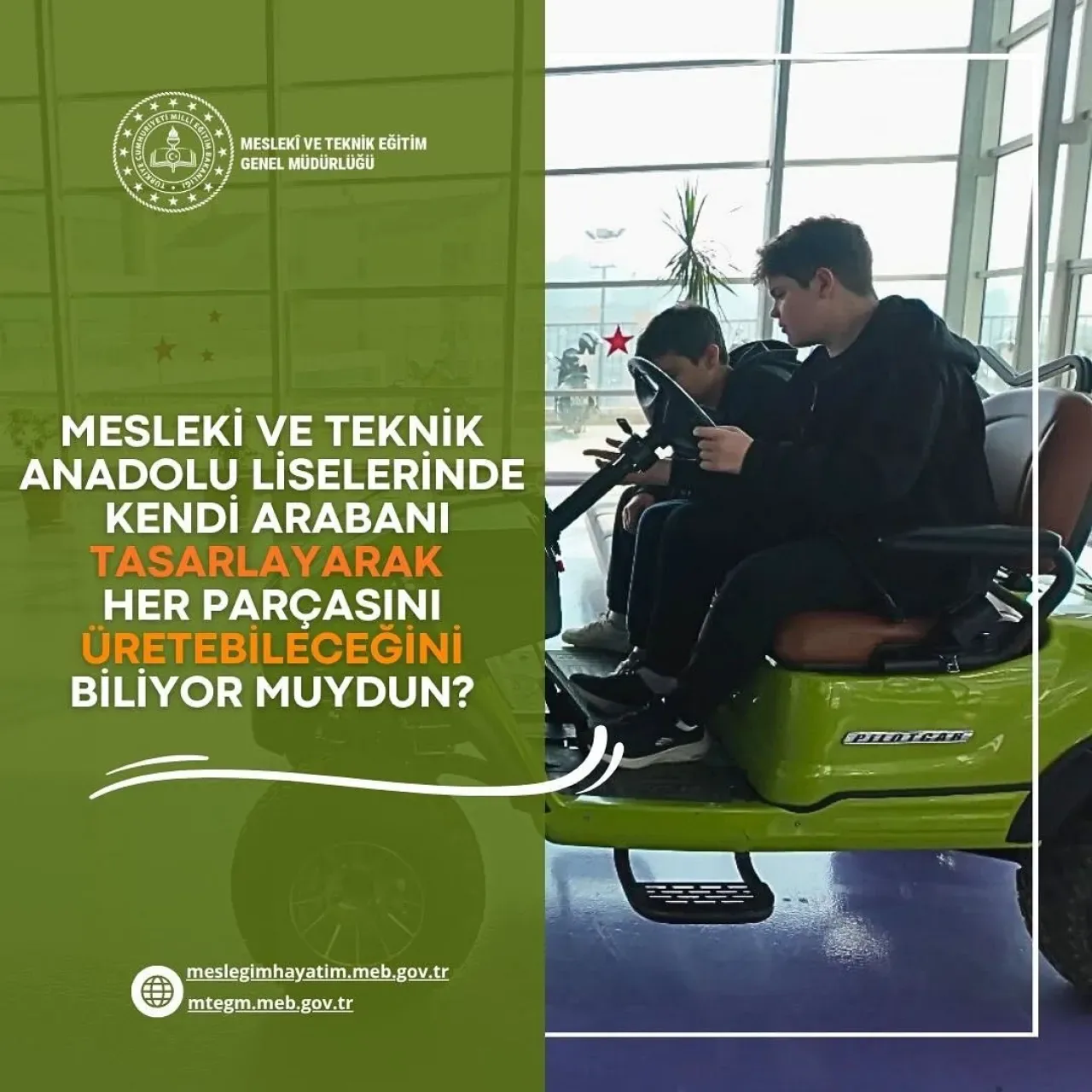 Meslek Liseleri, Yerli ve Milli Otomotiv Üretiminde Öncü Rol Üstleniyor Meslek Liseleri, Yerli ve Milli Otomotiv Üretiminde Öncü Rol Üstleniyor