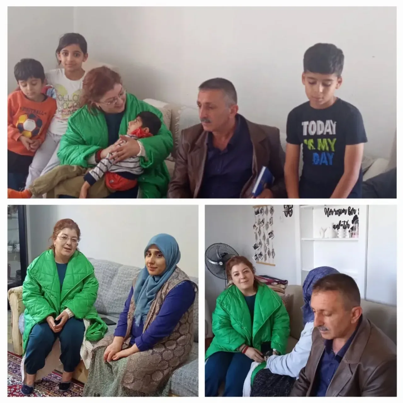 AK Parti Sincan Şubesinden Mahalle Ziyaretleri AK Parti Sincan Şubesinden Mahalle Ziyaretleri