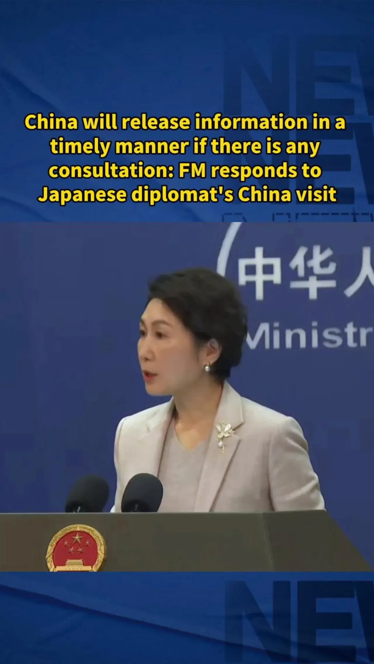 Japonya'dan Tayvan Konusunda Çin'e Diplomatik Ziyaret Japonya'dan Tayvan Konusunda Çin'e Diplomatik Ziyaret