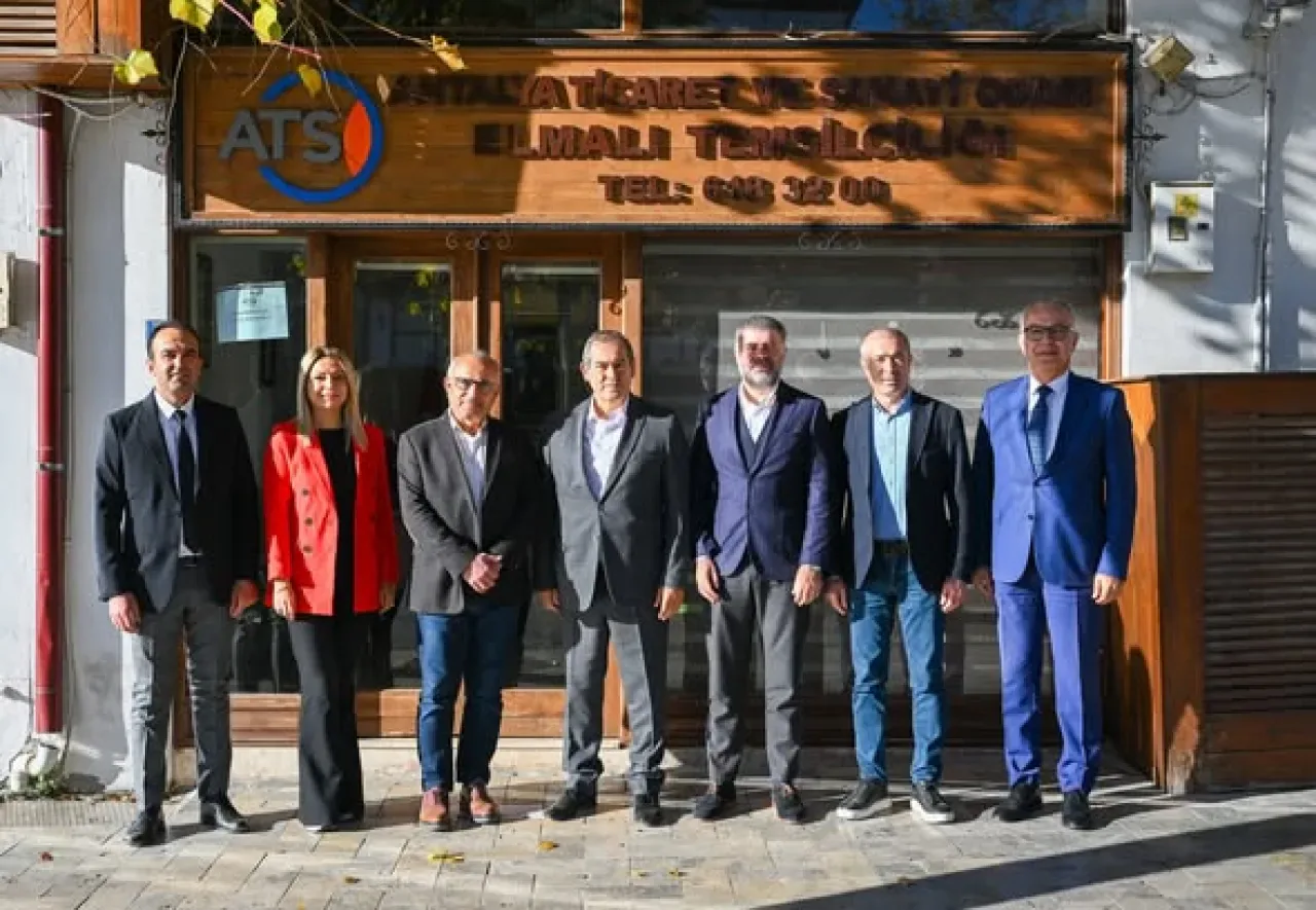 ATSO Başkanı Hacısüleyman, Elmalı ve Korkuteli'nde Üyeleri Ziyaret Etti ATSO Başkanı Hacısüleyman, Elmalı ve Korkuteli'nde Üyeleri Ziyaret Etti