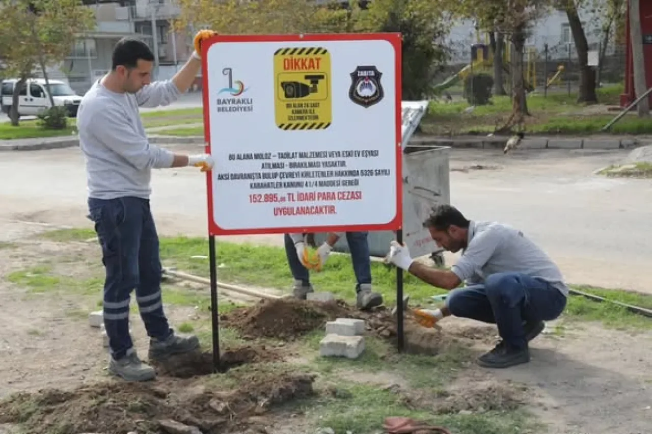 Bayraklı Belediyesi, Kaçak Moloz Dökümüne Karşı Denetimleri Sıklaştırıyor Bayraklı Belediyesi, Kaçak Moloz Dökümüne Karşı Denetimleri Sıklaştırıyor