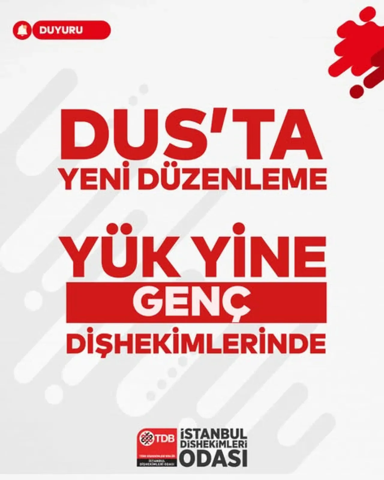 Diş Hekimliği Uzmanlık Sınavı (DUS) Yılda Bire İndiriliyor: Genç Diş Hekimleri Endişeli Diş Hekimliği Uzmanlık Sınavı (DUS) Yılda Bire İndiriliyor: Genç Diş Hekimleri Endişeli