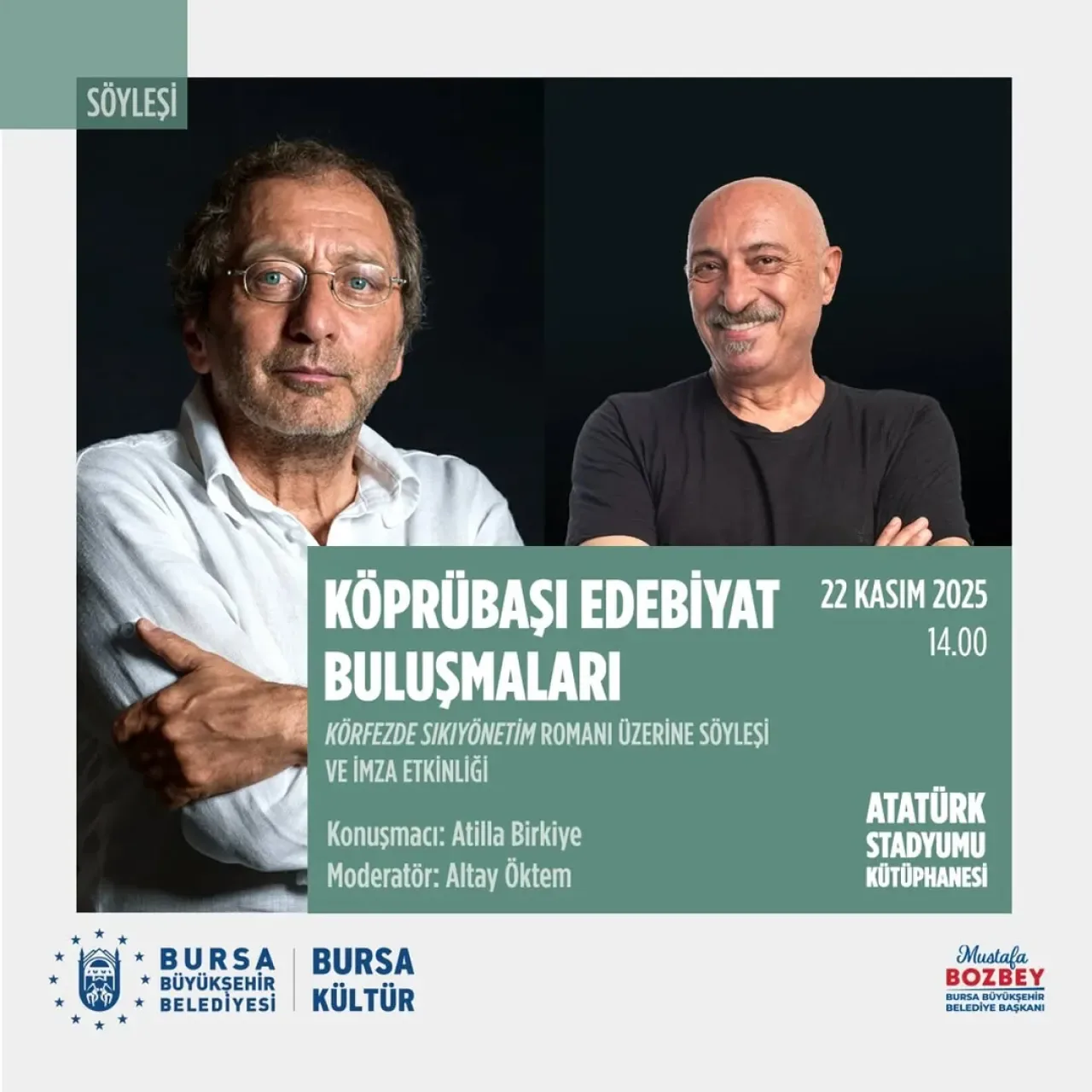 Köprübaşı Edebiyat Buluşmaları'nda "Körfezde Sıkıyönetim" İncelenecek Köprübaşı Edebiyat Buluşmaları'nda "Körfezde Sıkıyönetim" İncelenecek