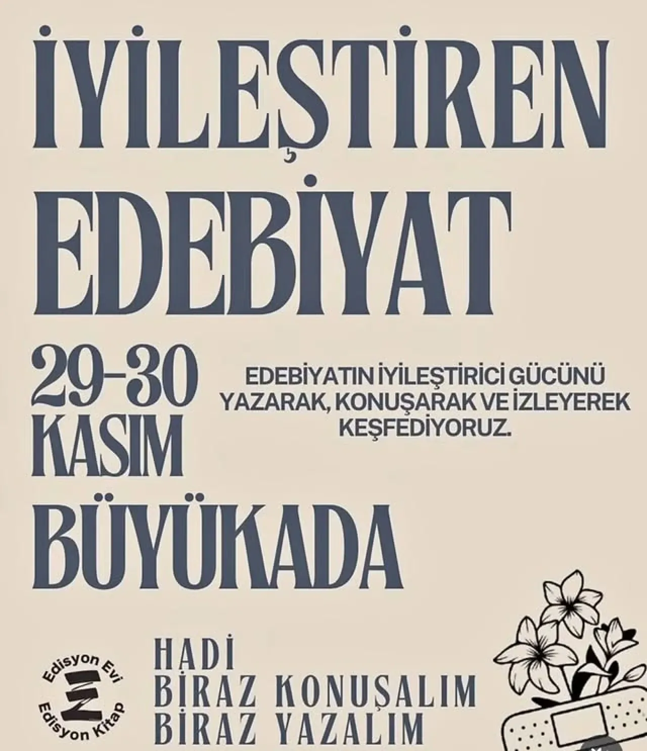 Büyükada'da Edebiyat Buluşması: Kasım Ayında Yazarlar Etkinlikte Buluşuyor Büyükada'da Edebiyat Buluşması: Kasım Ayında Yazarlar Etkinlikte Buluşuyor