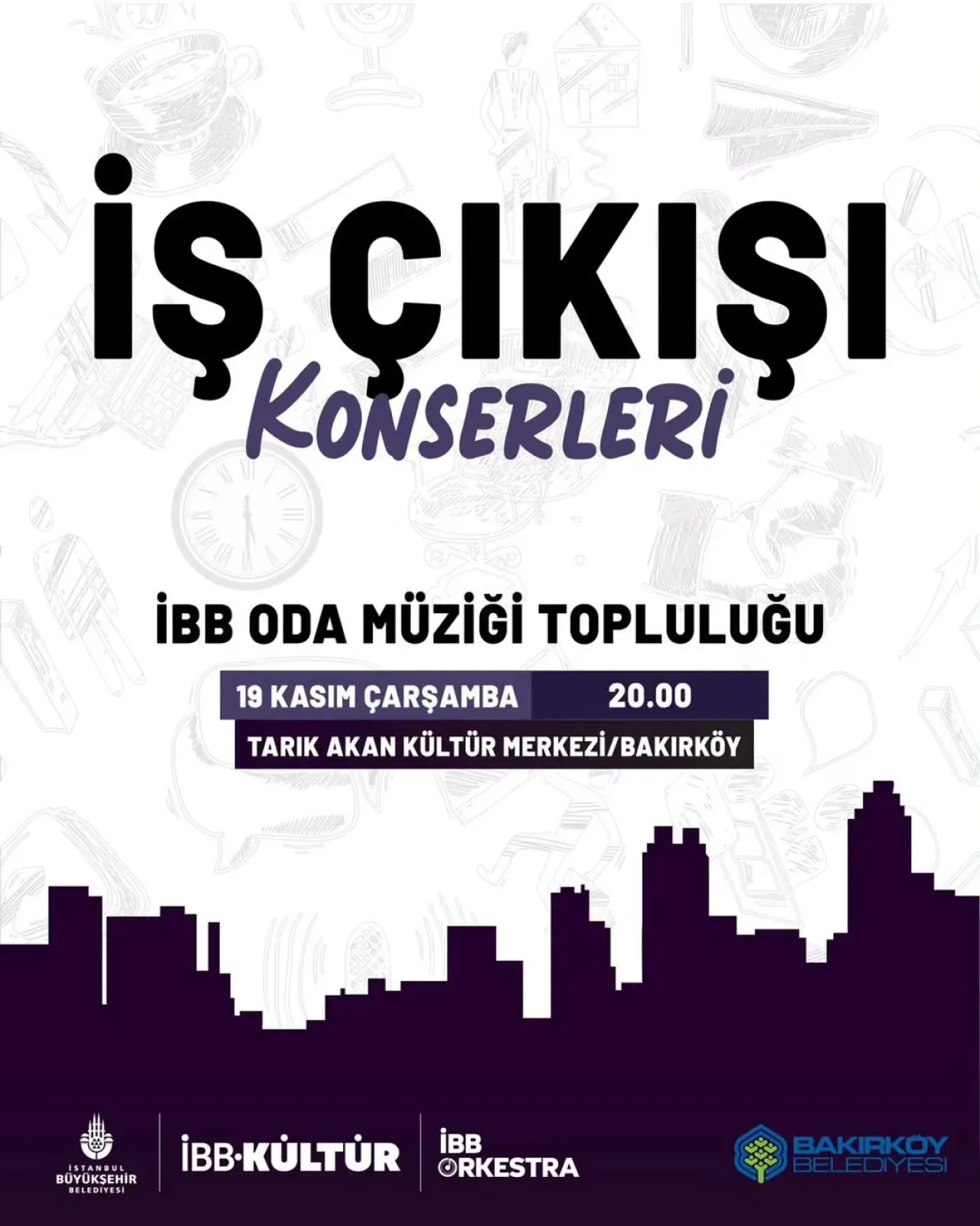 Bakırköy'de İş Çıkışına Özel Konser Bakırköy'de İş Çıkışına Özel Konser