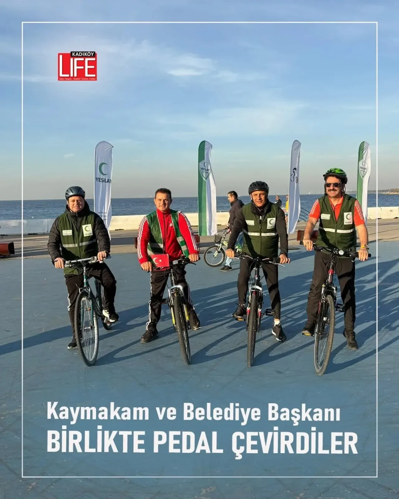 Kadıköy'de Dünya Engelliler Günü'ne Özel Bisiklet Etkinliği Düzenlendi Kadıköy'de Dünya Engelliler Günü'ne Özel Bisiklet Etkinliği Düzenlendi