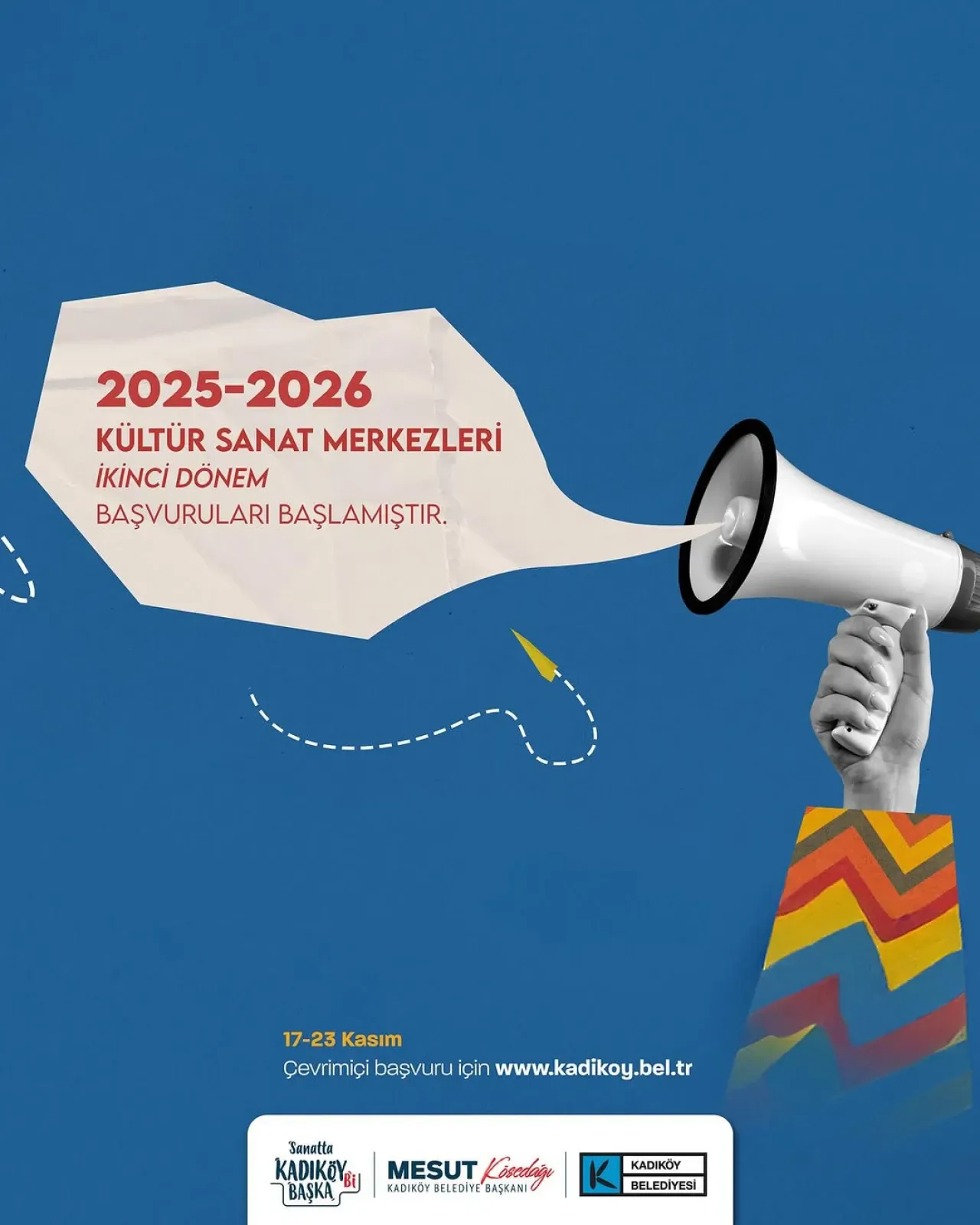Kadıköy'de Kültür Sanat Merkezleri İçin Başvurular Alınmaya Başlandı Kadıköy'de Kültür Sanat Merkezleri İçin Başvurular Alınmaya Başlandı