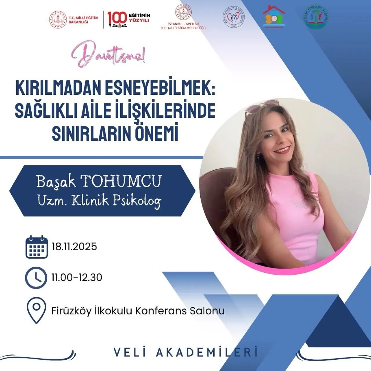Avcılar'da Aile İçi İletişim ve Sınırlar Semineri: Kırılmadan Esneyebilmek Avcılar'da Aile İçi İletişim ve Sınırlar Semineri: Kırılmadan Esneyebilmek