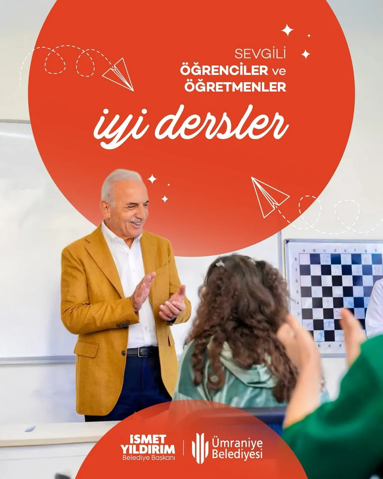 İstanbul Ümraniye Belediyesi'nden Öğrenci ve Öğretmenlere Başarı Temennisi İstanbul Ümraniye Belediyesi'nden Öğrenci ve Öğretmenlere Başarı Temennisi