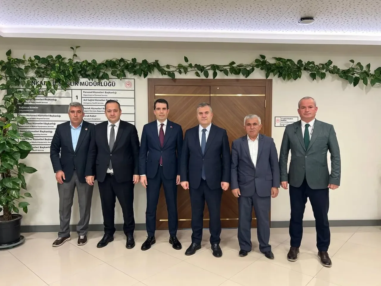Çubuk'ta Sağlık Hizmetleri İçin İş Birliği Ziyareti Çubuk'ta Sağlık Hizmetleri İçin İş Birliği Ziyareti