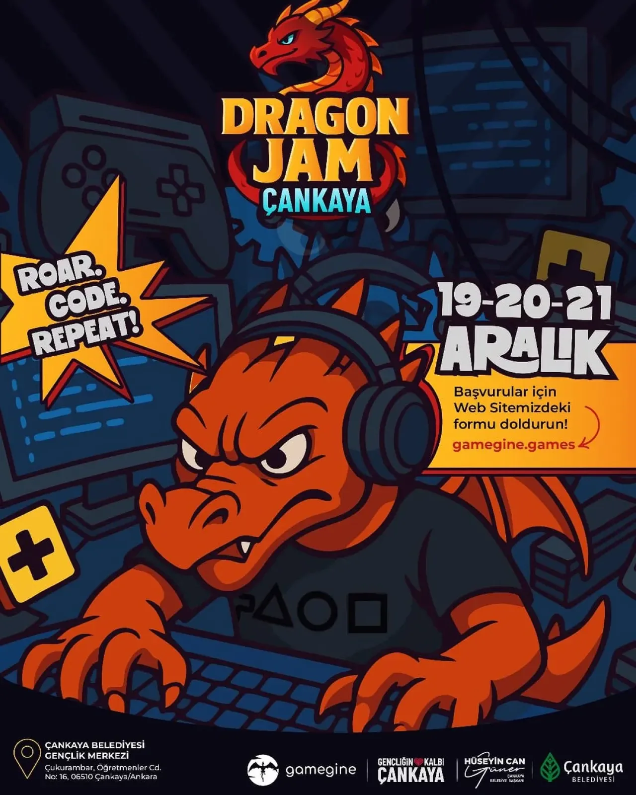 Dragon Jam Çankaya ile Oyun Geliştiriciler Yarışacak Dragon Jam Çankaya ile Oyun Geliştiriciler Yarışacak