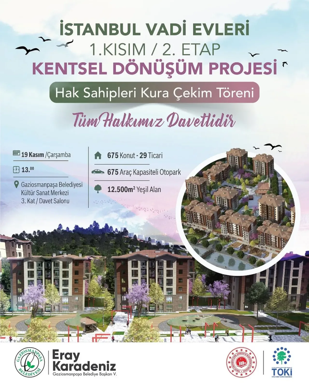 Gaziosmanpaşa'da Kentsel Dönüşümün Mutlu Etkinliği: Hak Sahipleri İçin Kura Çekimi Gaziosmanpaşa'da Kentsel Dönüşümün Mutlu Etkinliği: Hak Sahipleri İçin Kura Çekimi