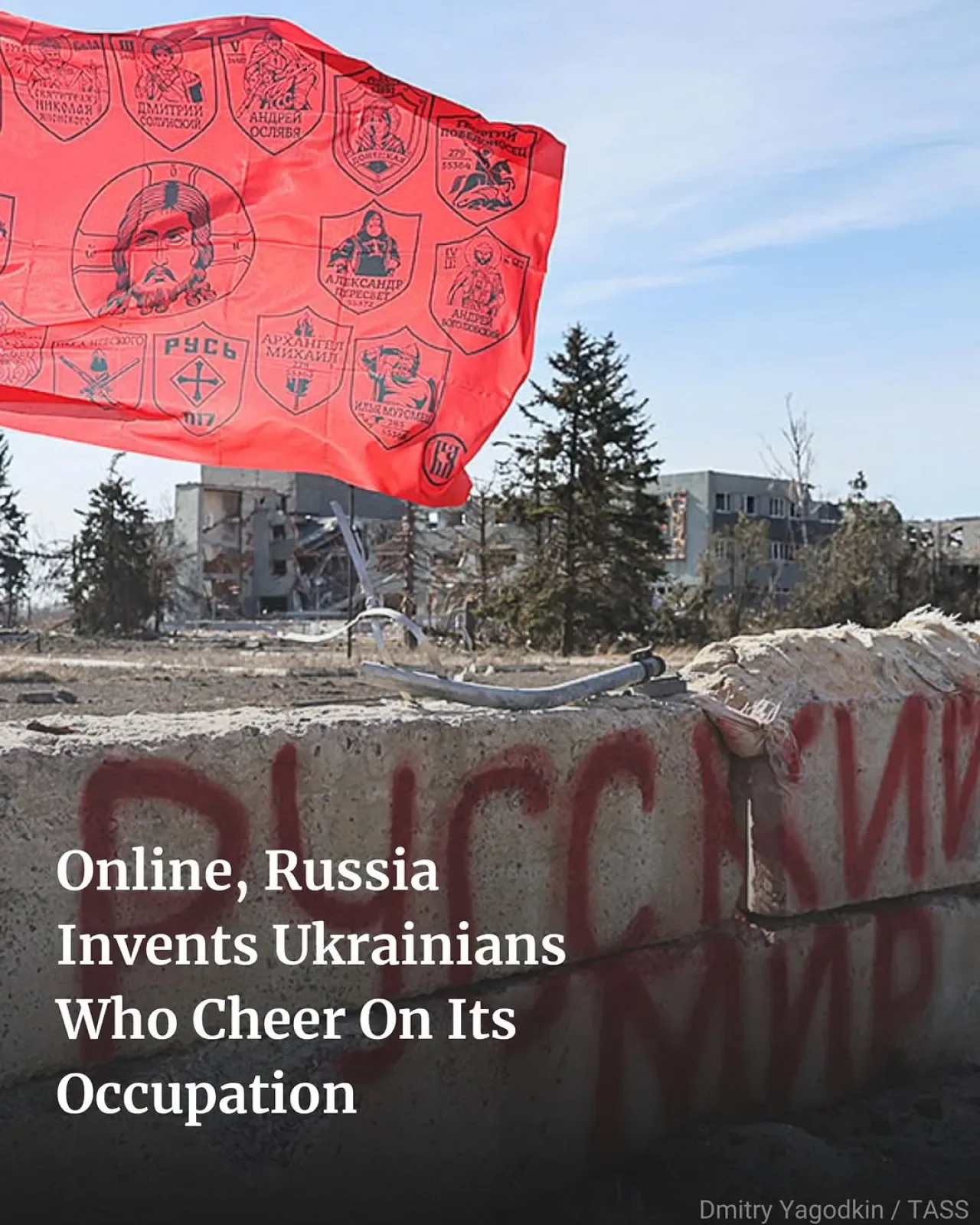 Rusya'nın Ukrayna'da İşgal Edilen Bölgelerde Sahte Sosyal Medya Propagandası Rusya'nın Ukrayna'da İşgal Edilen Bölgelerde Sahte Sosyal Medya Propagandası