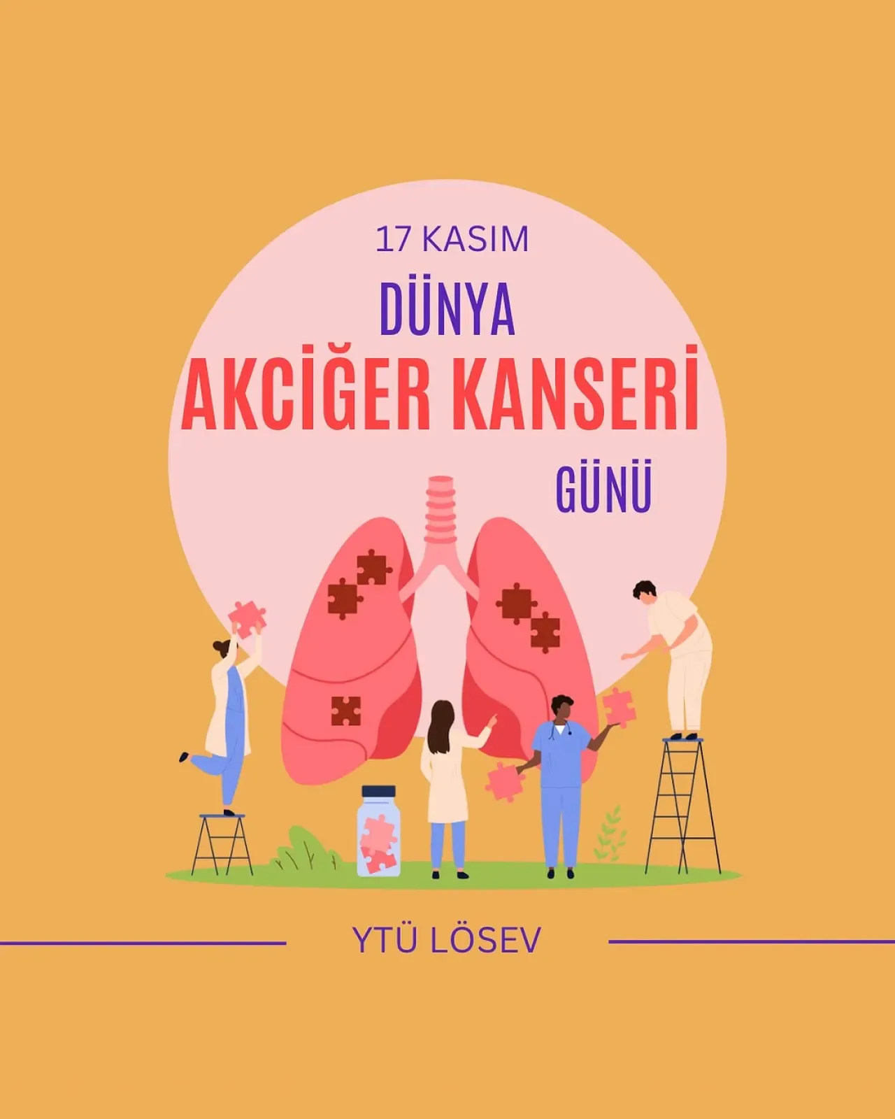 YTÜ Öğrencileri Akciğer Kanseri Farkındalık Günü'nde Hastalara Destek Oluyor YTÜ Öğrencileri Akciğer Kanseri Farkındalık Günü'nde Hastalara Destek Oluyor