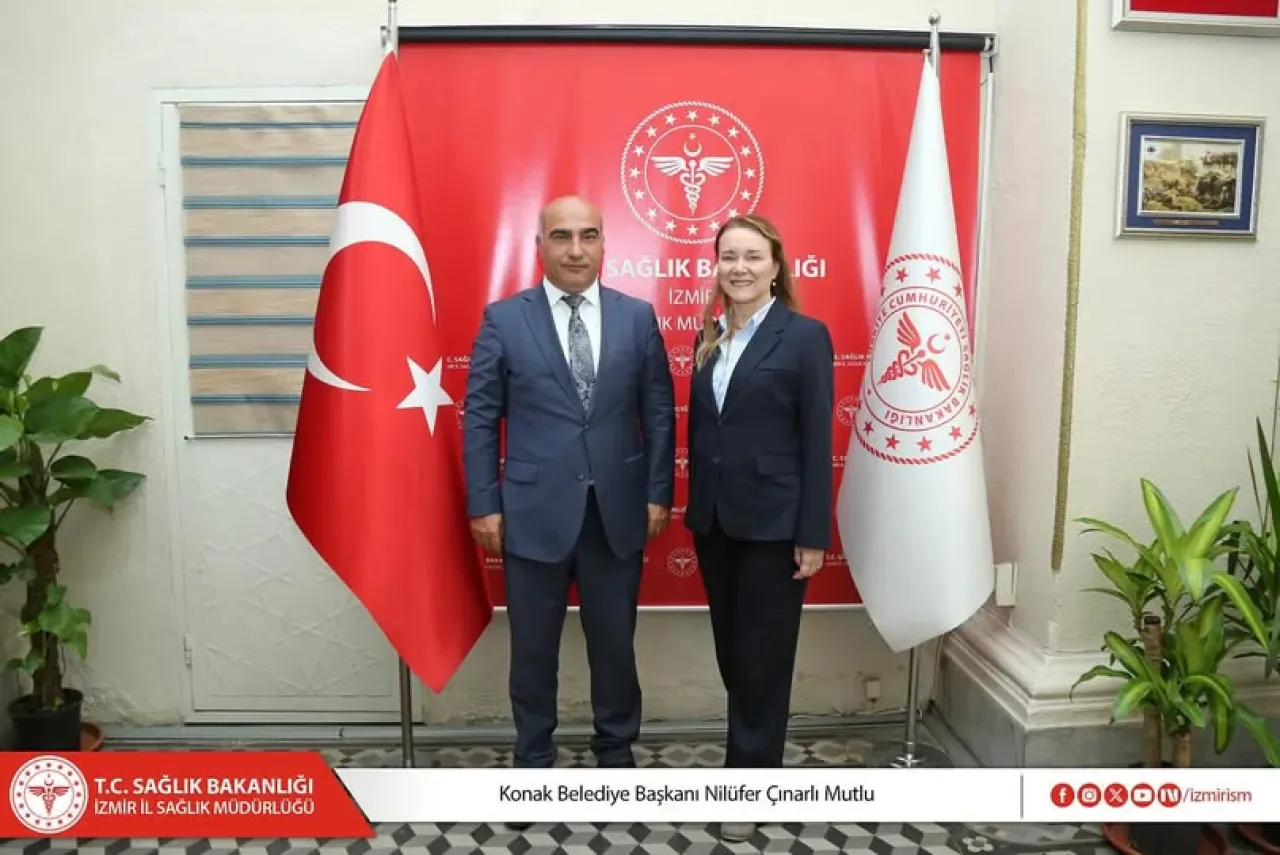 Konak Belediye Başkanı ile İzmir İl Sağlık Müdürü İş Birliği İçin Görüştü Konak Belediye Başkanı ile İzmir İl Sağlık Müdürü İş Birliği İçin Görüştü