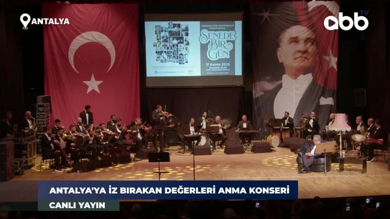 Antalya'da Senede Bir Gün Anma Konseri Düzenlendi Antalya'da Senede Bir Gün Anma Konseri Düzenlendi