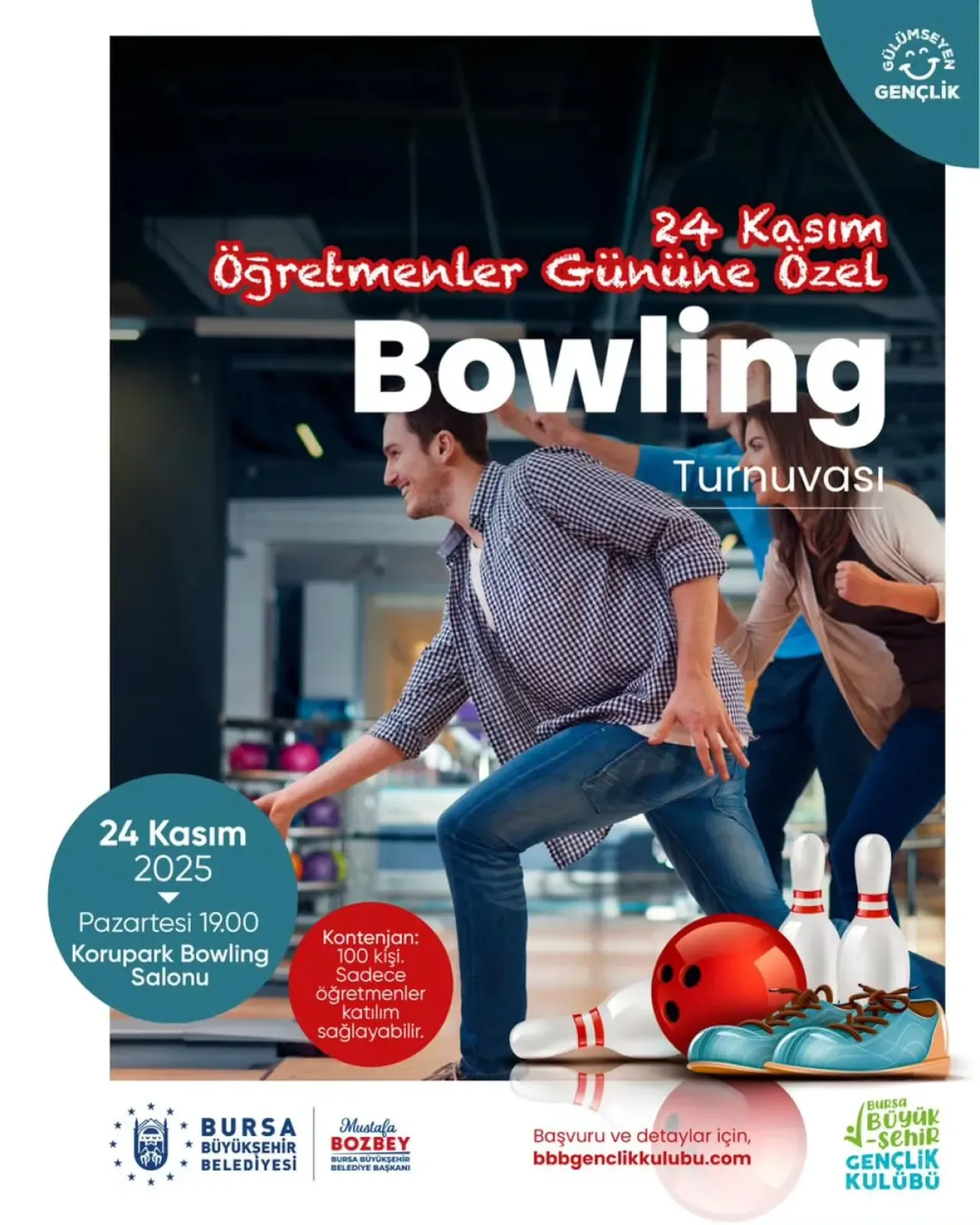Öğretmenler Günü'nde Bowling Turnuvası Heyecanı Öğretmenler Günü'nde Bowling Turnuvası Heyecanı