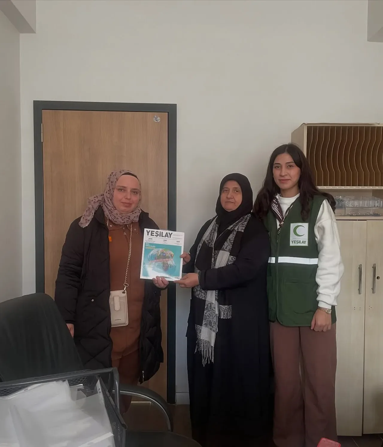 Yeşilay Eyüpsultan Şubesi, Hüsnü Özdemir İmam Hatip Ortaokulu'nu Ziyaret Etti Yeşilay Eyüpsultan Şubesi, Hüsnü Özdemir İmam Hatip Ortaokulu'nu Ziyaret Etti