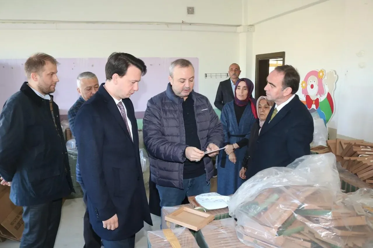 Bursa Keles'te Yeni Kurulan Kadın Girişimciler Kooperatifi Ziyaret Edildi Bursa Keles'te Yeni Kurulan Kadın Girişimciler Kooperatifi Ziyaret Edildi