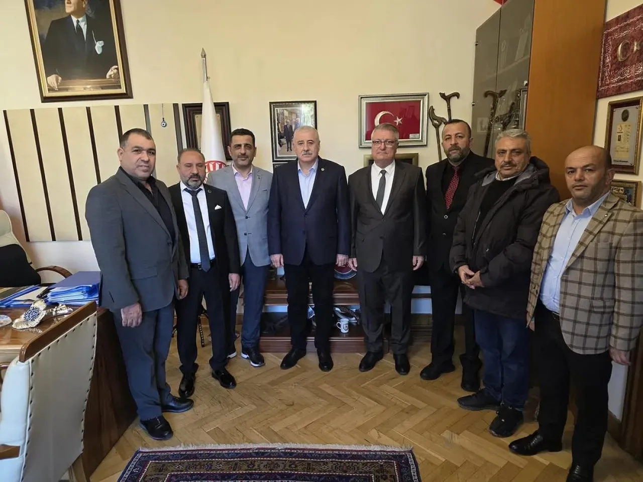 Gaziantep Milletvekili Atay, Nizip İlişim Bürosu'ndan Ziyaret Aldı Gaziantep Milletvekili Atay, Nizip İlişim Bürosu'ndan Ziyaret Aldı