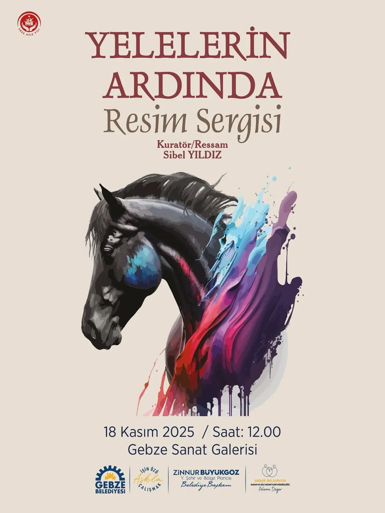 Gebze'de "Yelelerin Ardında" Resim Sergisi Sanatseverlerle Buluşuyor Gebze'de "Yelelerin Ardında" Resim Sergisi Sanatseverlerle Buluşuyor