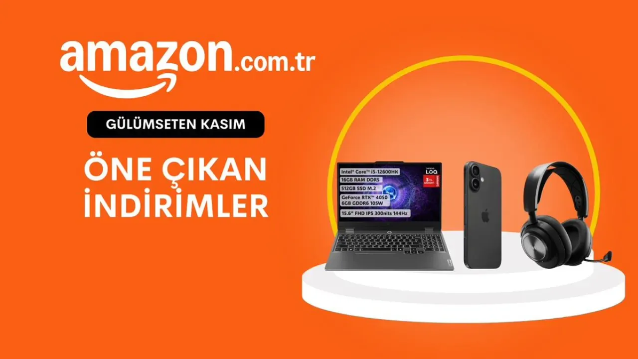 Amazon Gülümseten Kasım Kampanyası ile Haftanın Öne Çıkan Fırsatları Amazon Gülümseten Kasım Kampanyası ile Haftanın Öne Çıkan Fırsatları