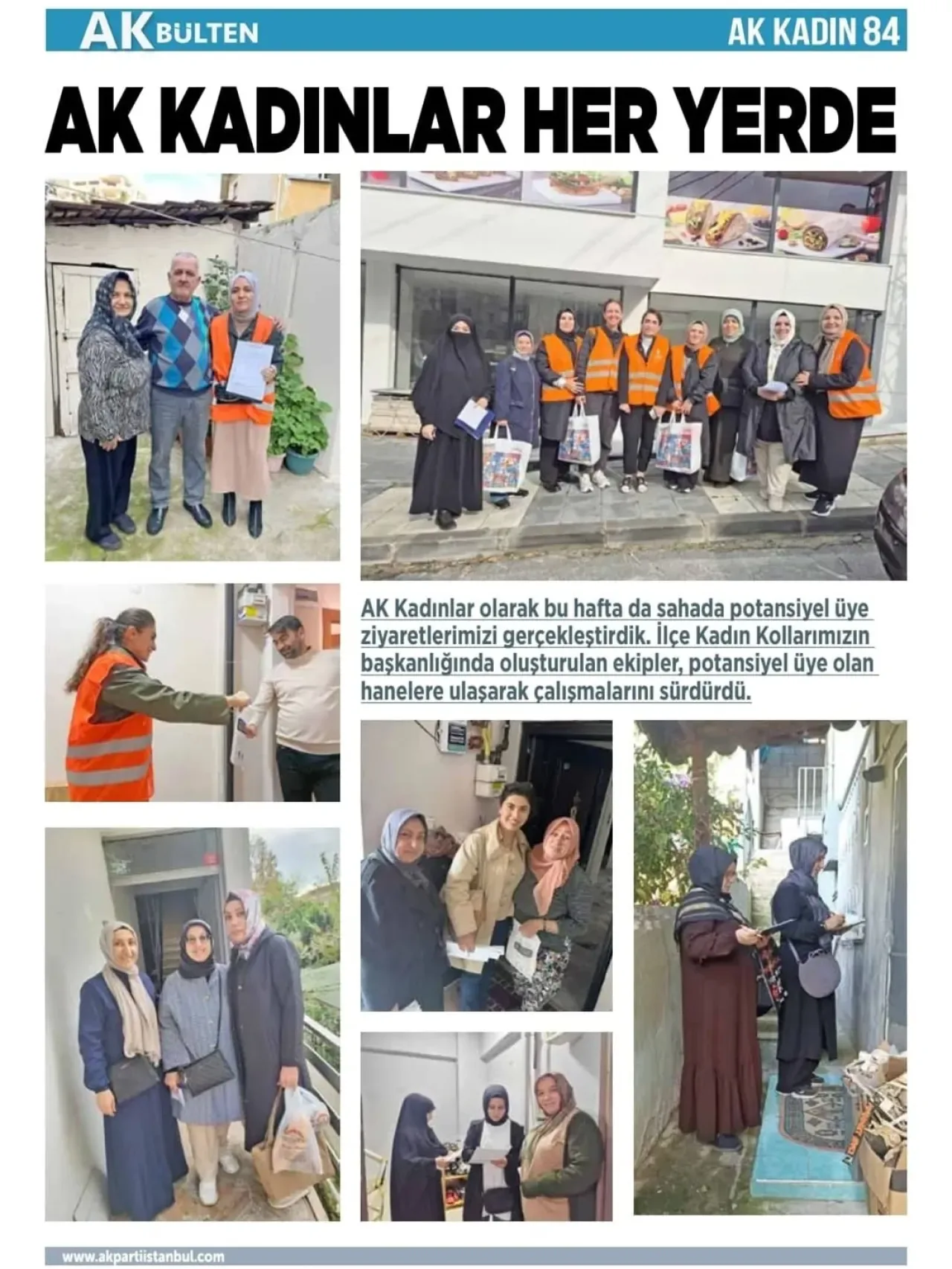 AK Parti Maltepe Kadın Kollarından Sandık Görevlilerine Ziyaret AK Parti Maltepe Kadın Kollarından Sandık Görevlilerine Ziyaret