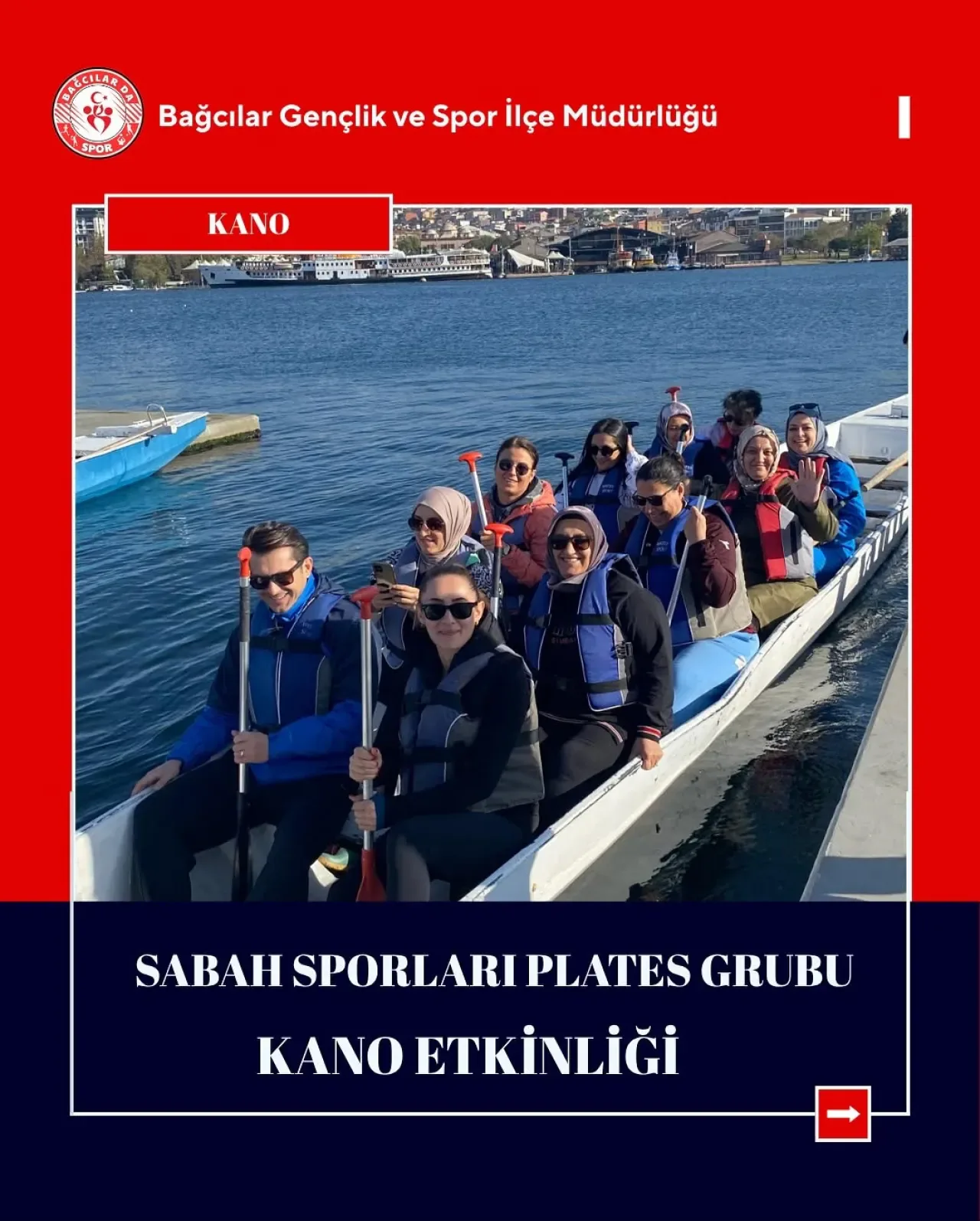 Bağcılar'da Kadın Sporcular Doğada Kano Keyfi Yaptı Bağcılar'da Kadın Sporcular Doğada Kano Keyfi Yaptı