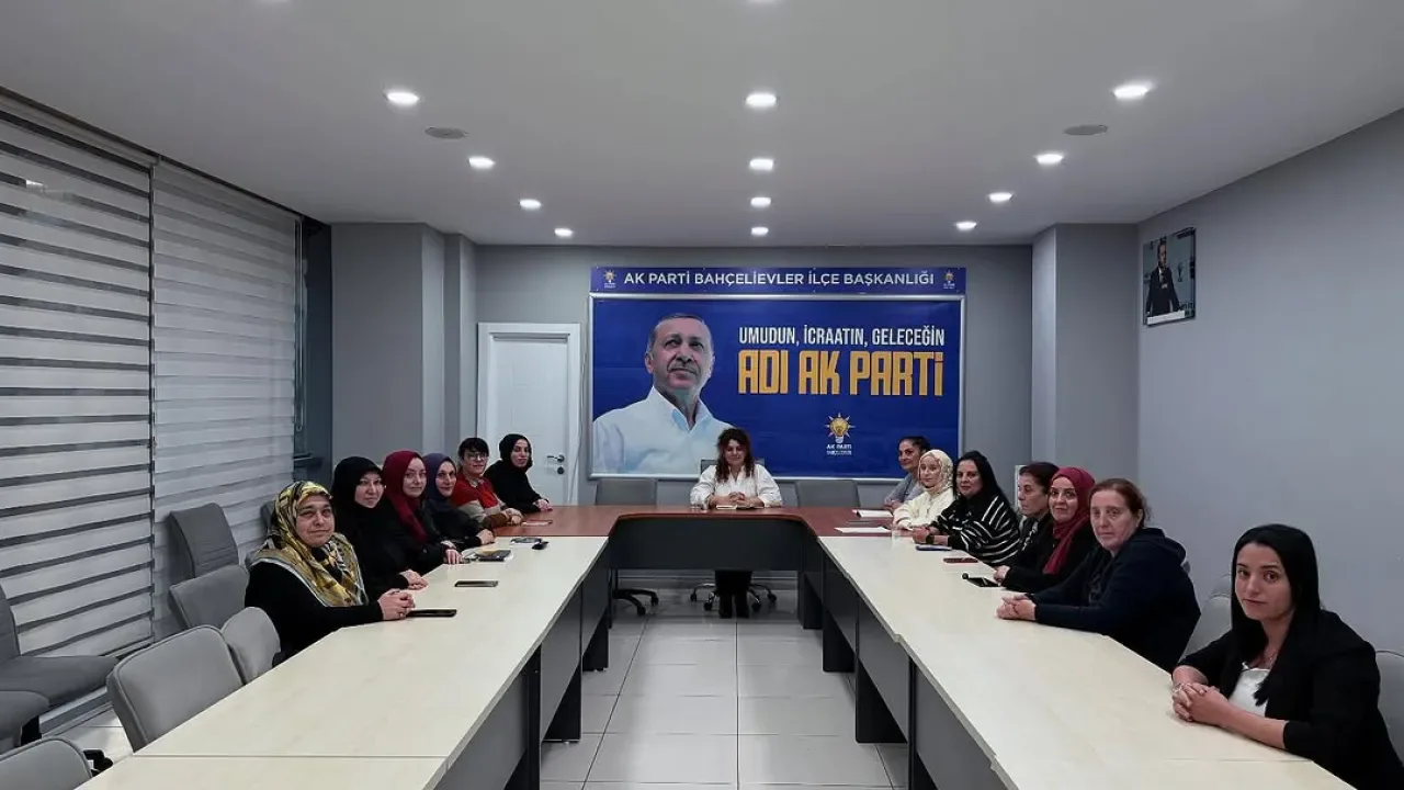 Bahçelievler AK Parti Kadın Kolları Yürütme Kurulu Toplantısı Yapıldı Bahçelievler AK Parti Kadın Kolları Yürütme Kurulu Toplantısı Yapıldı
