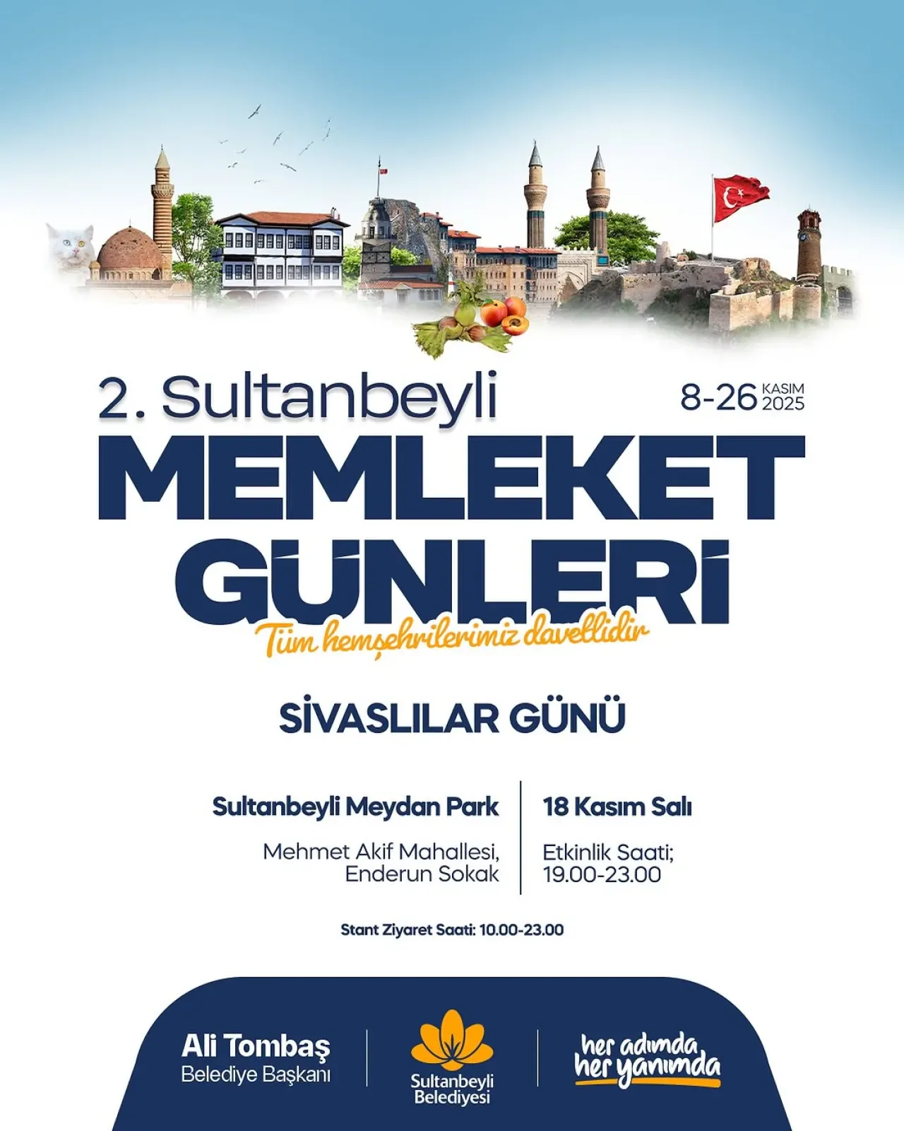 Sultanbeyli'de Sivaslılar Günü Heyecanı Sultanbeyli'de Sivaslılar Günü Heyecanı