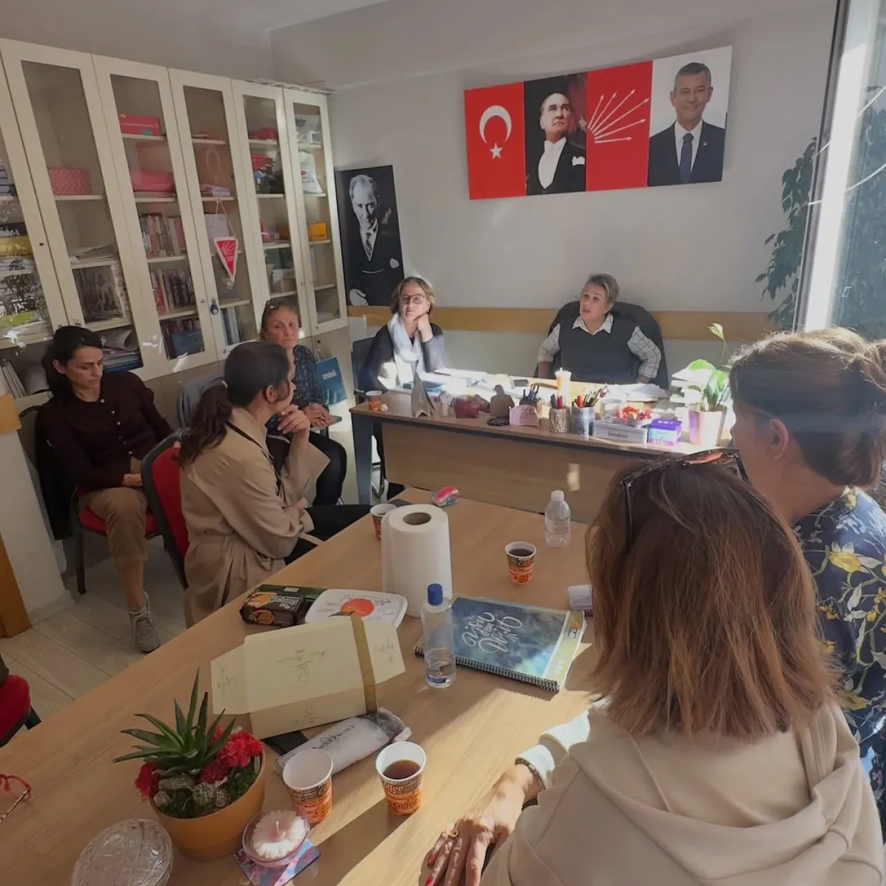 CHP Kadıköy Kadın Kolları Olağan Yönetim Kurulu Toplantısını Gerçekleştirdi CHP Kadıköy Kadın Kolları Olağan Yönetim Kurulu Toplantısını Gerçekleştirdi