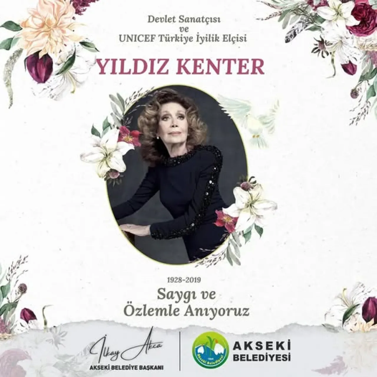 Yıldız Kenter, Akseki'de Anıldı Yıldız Kenter, Akseki'de Anıldı
